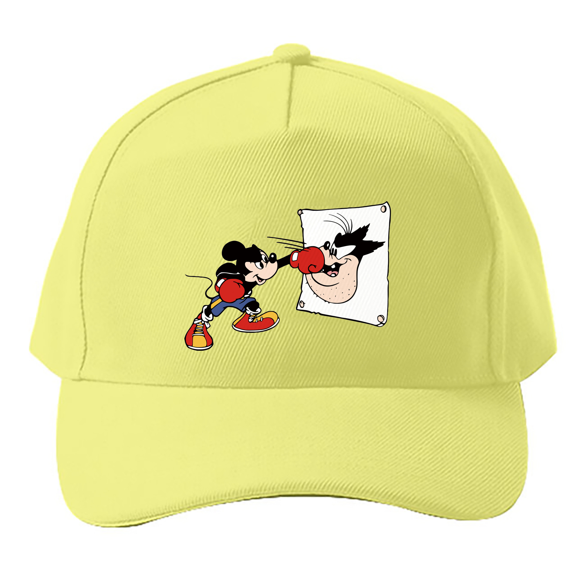 （画像用） ミッキーマウス Mickey Mouse ベースボールキャップ 綿100％ 男女兼用 帽子 スポーツ