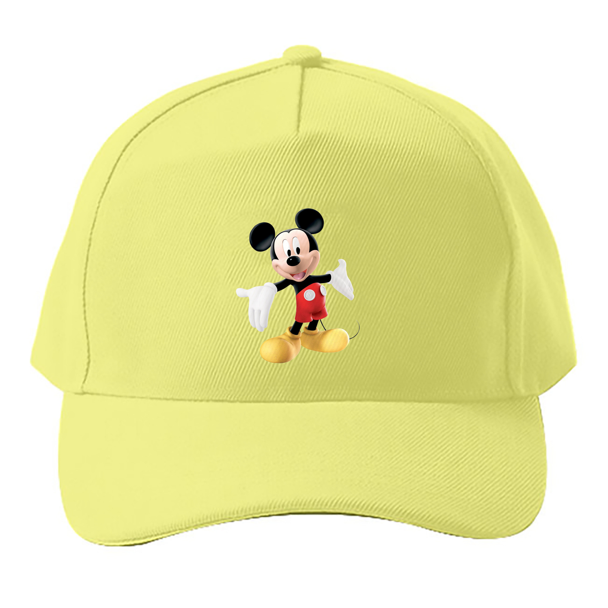 （画像用） ミッキーマウス Mickey Mouse ベースボールキャップ 綿100％ 男女兼用 帽子 スポーツ