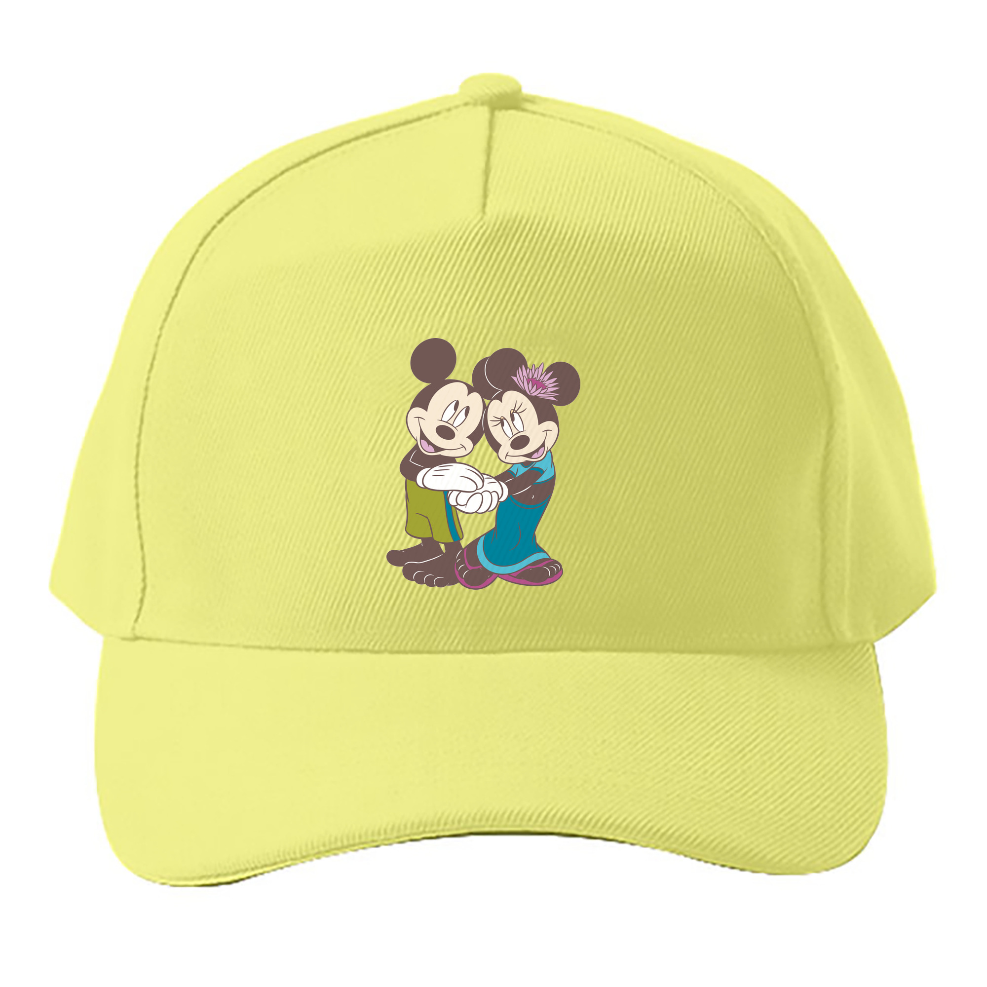 （画像用） ミッキーマウス Mickey Mouse ベースボールキャップ 綿100％ 男女兼用 帽子 スポーツ