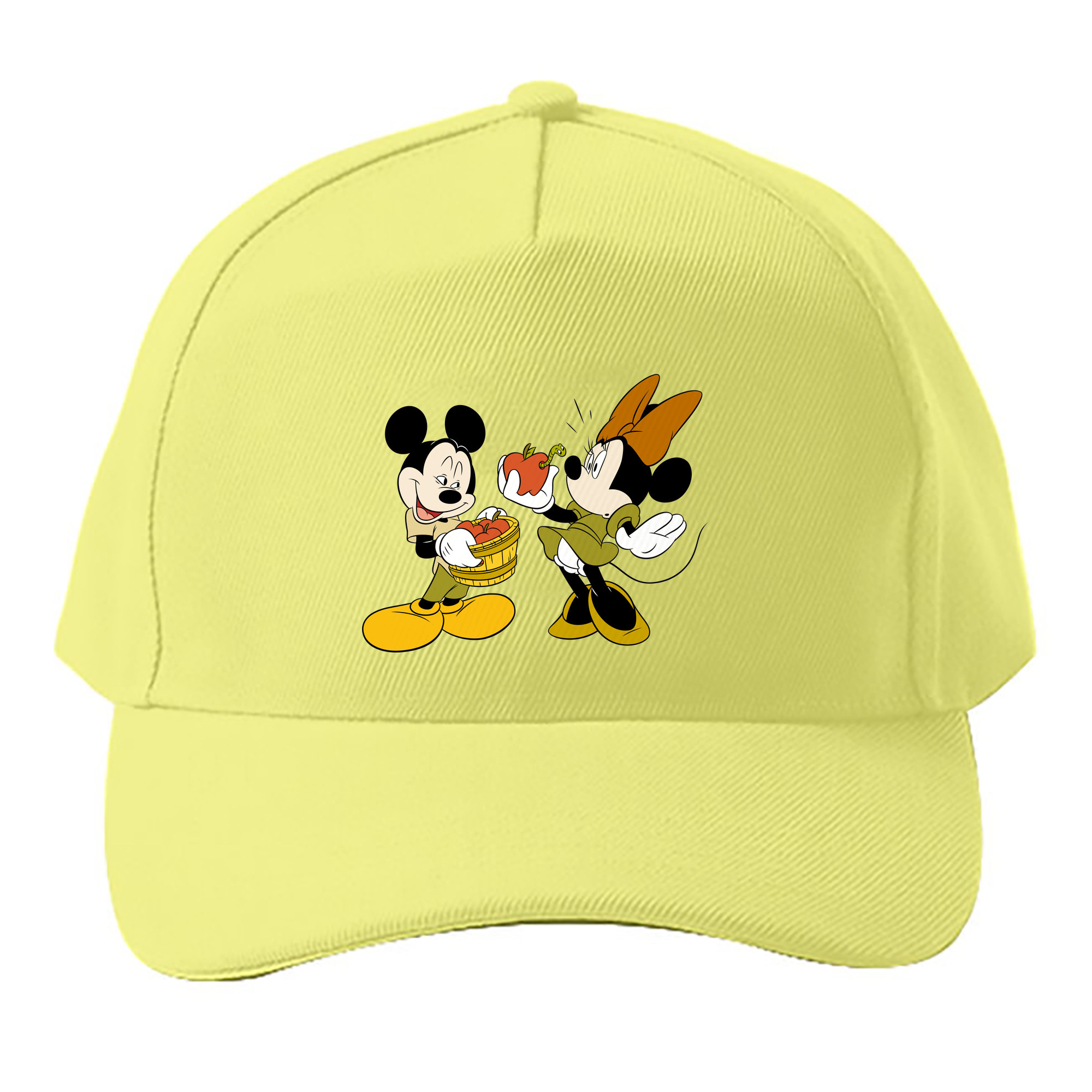 （画像用） ミッキーマウス Mickey Mouse ベースボールキャップ 綿100％ 男女兼用 帽子 スポーツ