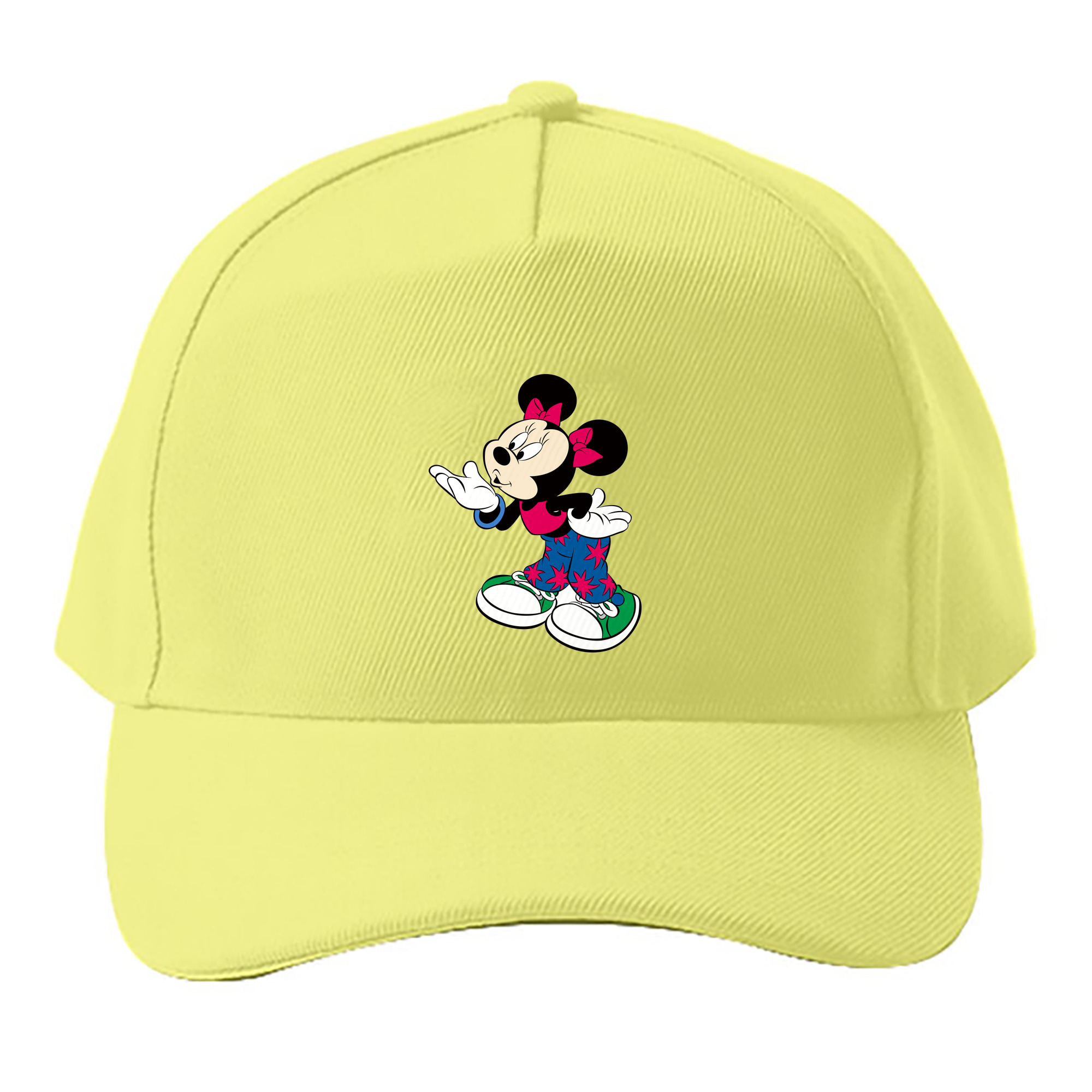 （画像用） ミッキーマウス Mickey Mouse ベースボールキャップ 綿100％ 男女兼用 帽子 スポーツ