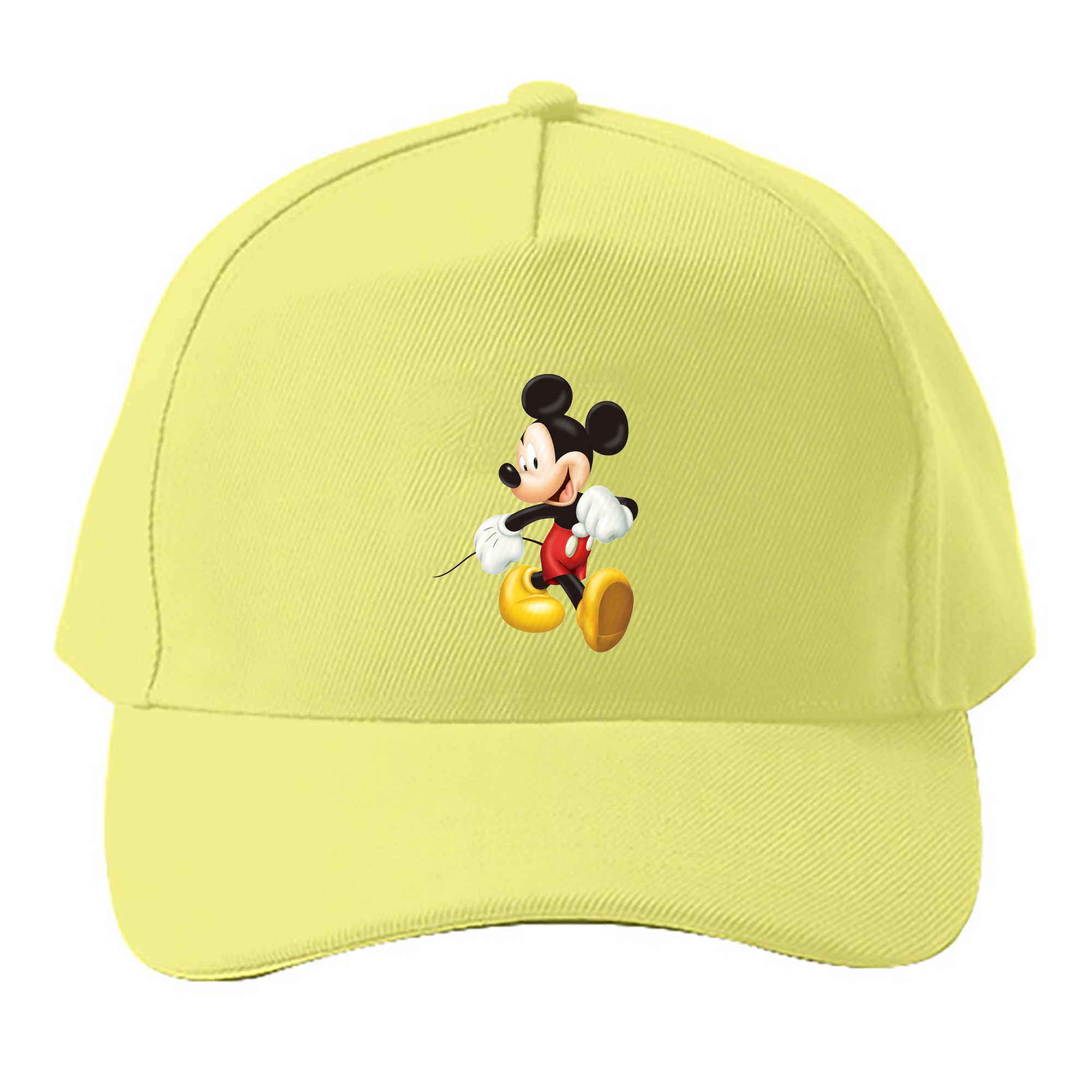 （画像用） ミッキーマウス Mickey Mouse ベースボールキャップ 綿100％ 男女兼用 帽子 スポーツ