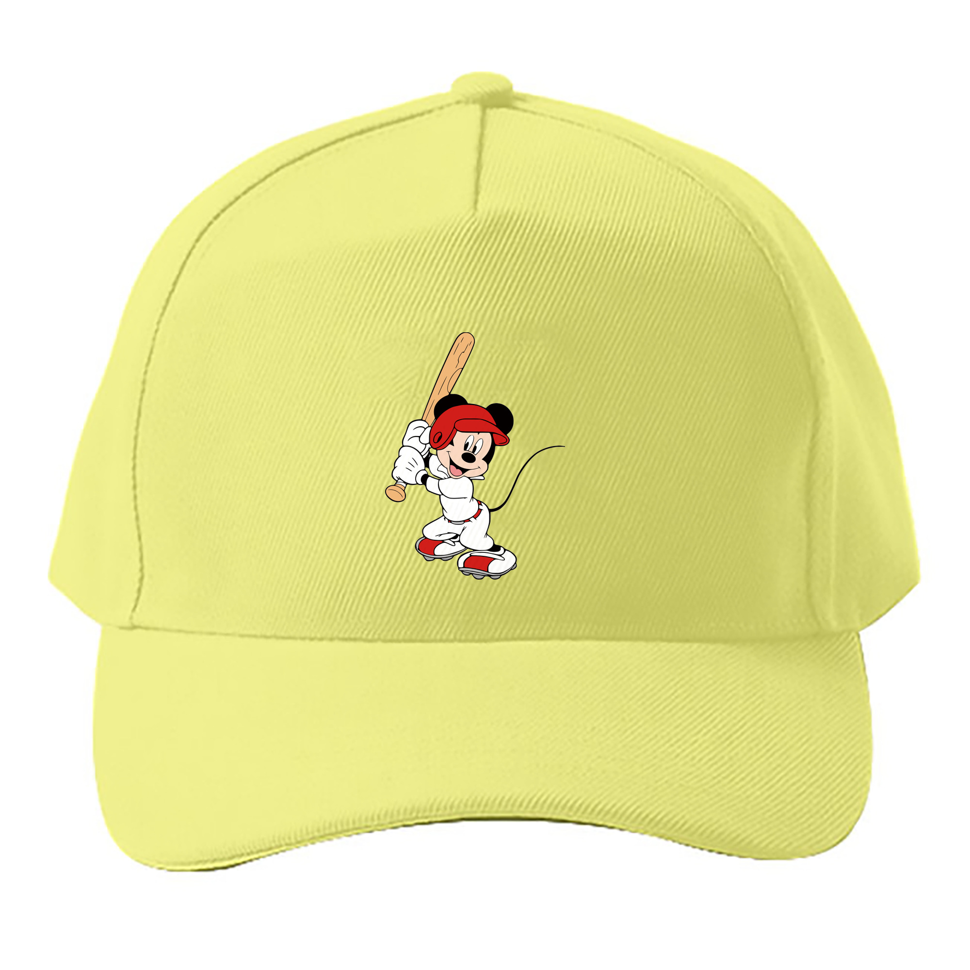 （画像用） ミッキーマウス Mickey Mouse ベースボールキャップ 綿100％ 男女兼用 帽子 スポーツ