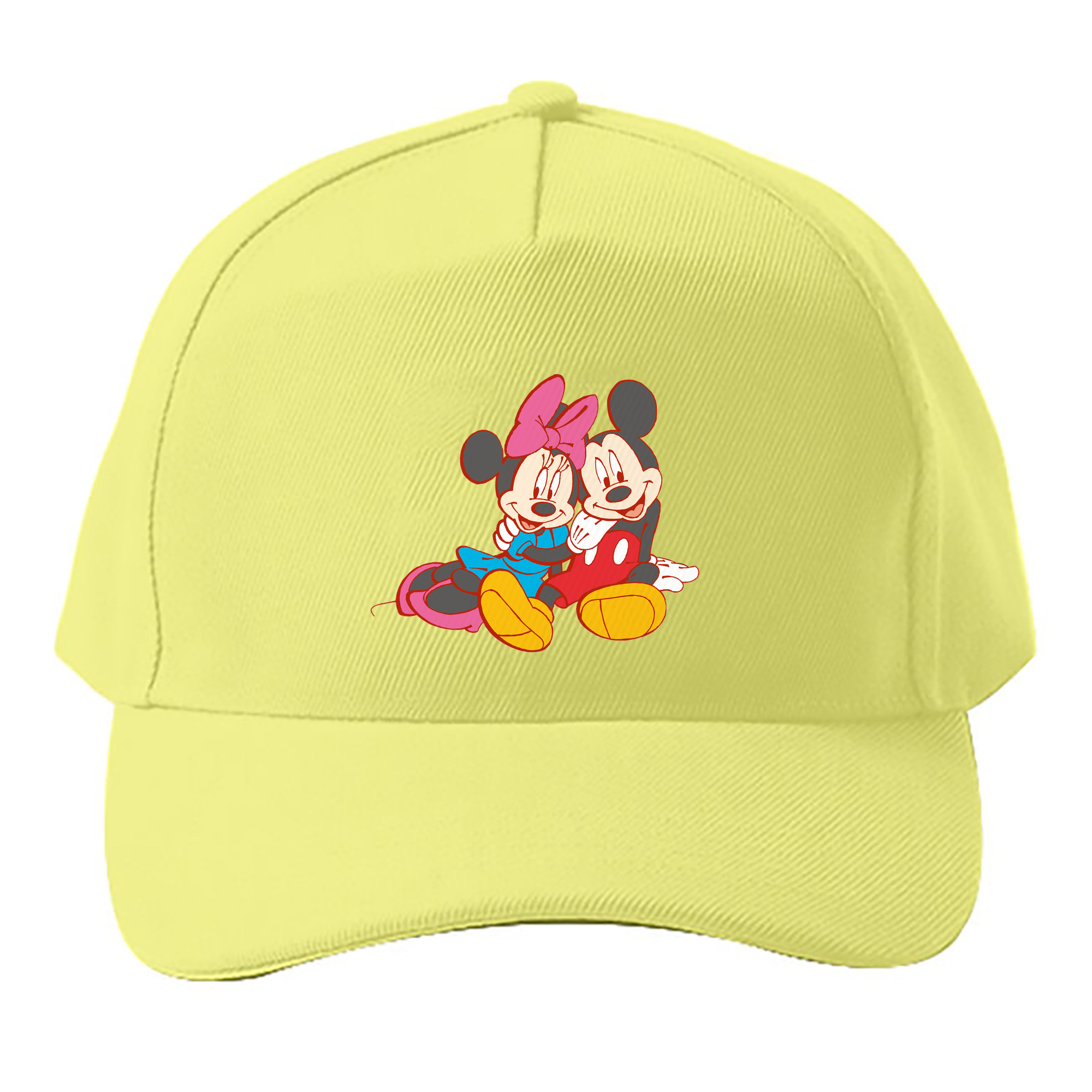 （画像用） ミッキーマウス Mickey Mouse ベースボールキャップ 綿100％ 男女兼用 帽子 スポーツ