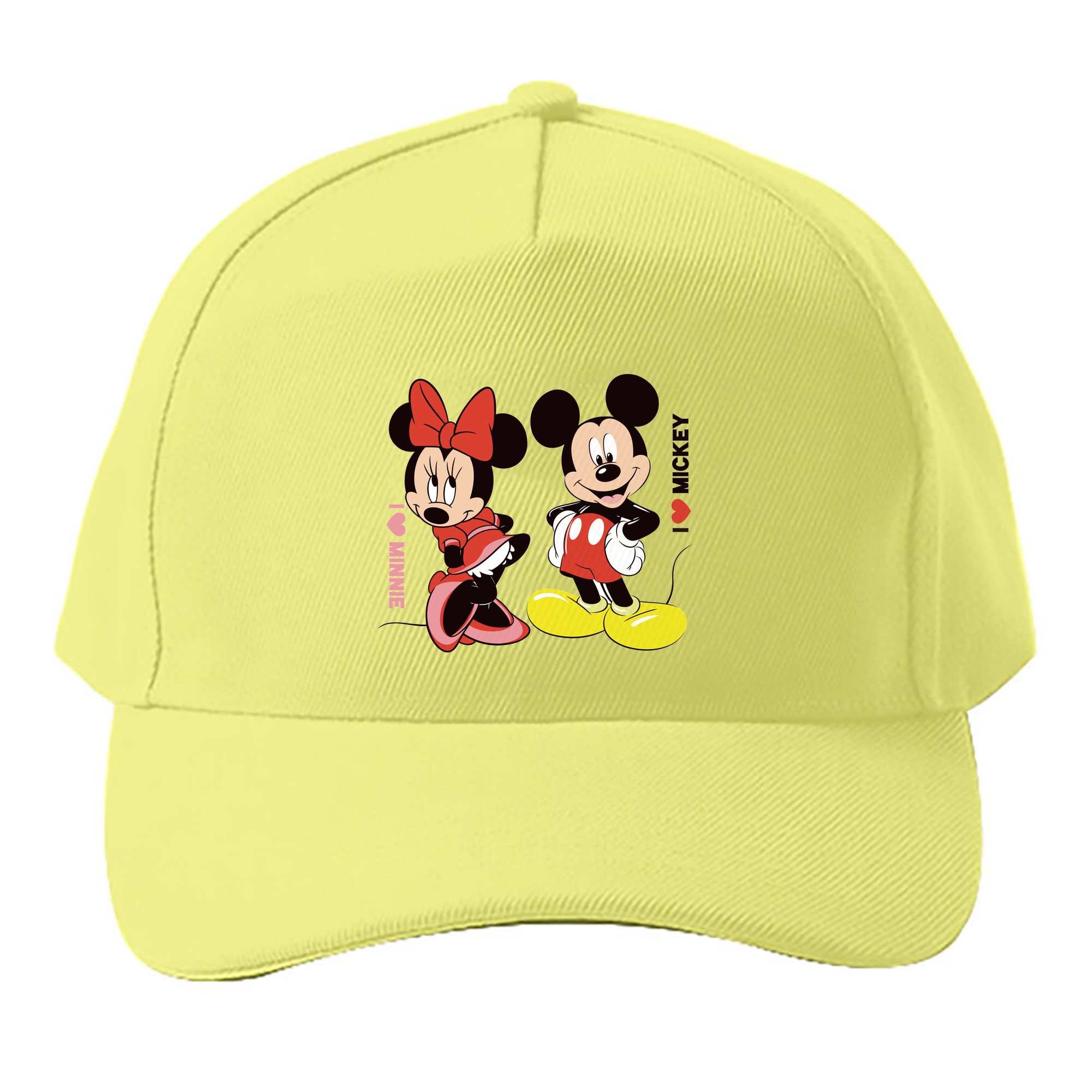 （画像用） ミッキーマウス Mickey Mouse ベースボールキャップ 綿100％ 男女兼用 帽子 スポーツ