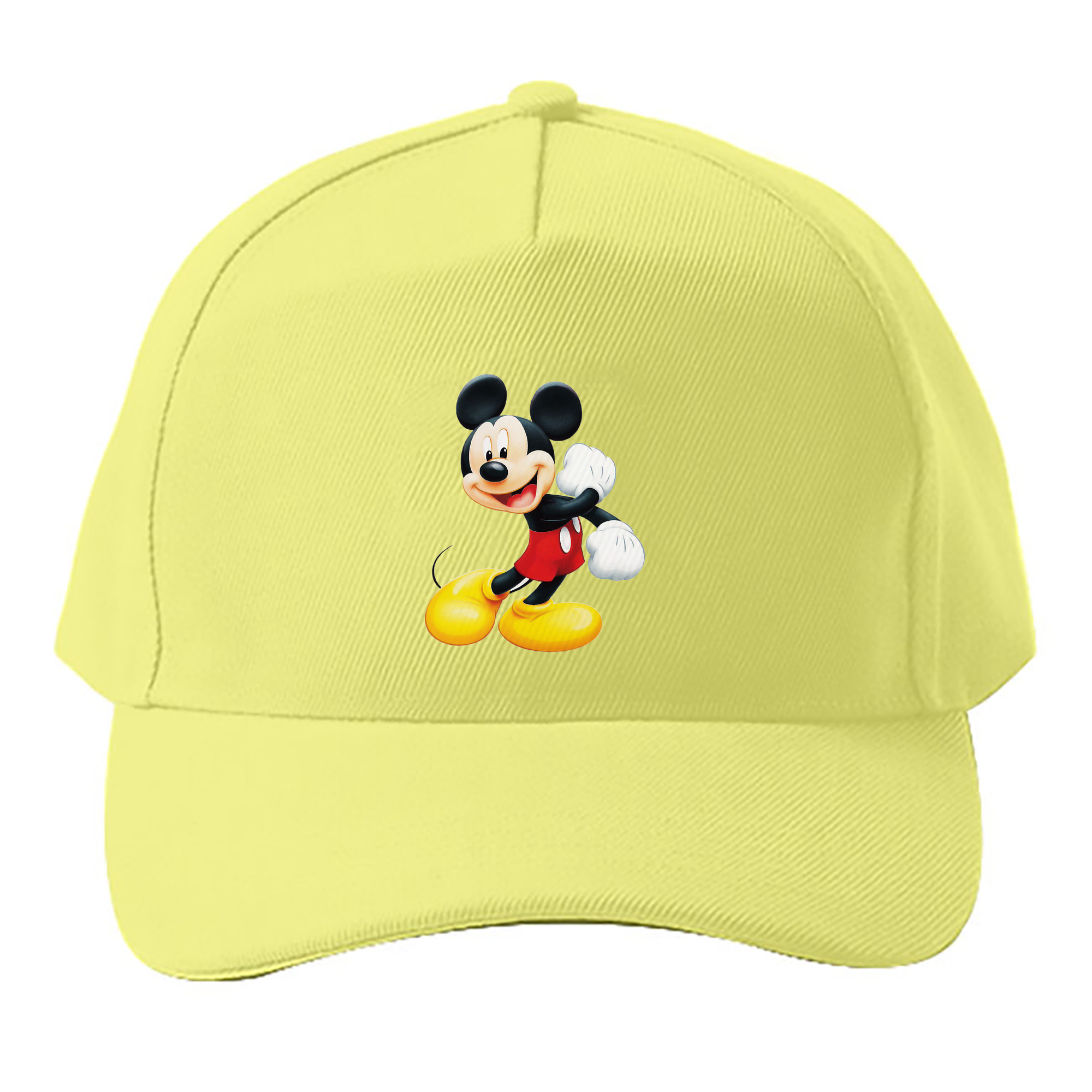 （画像用） ミッキーマウス Mickey Mouse ベースボールキャップ 綿100％ 男女兼用 帽子 スポーツ