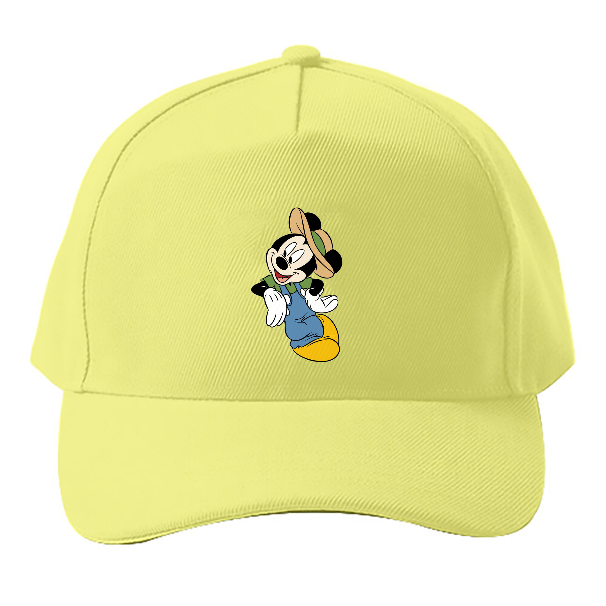 （画像用） ミッキーマウス Mickey Mouse ベースボールキャップ 綿100％ 男女兼用 帽子 スポーツ