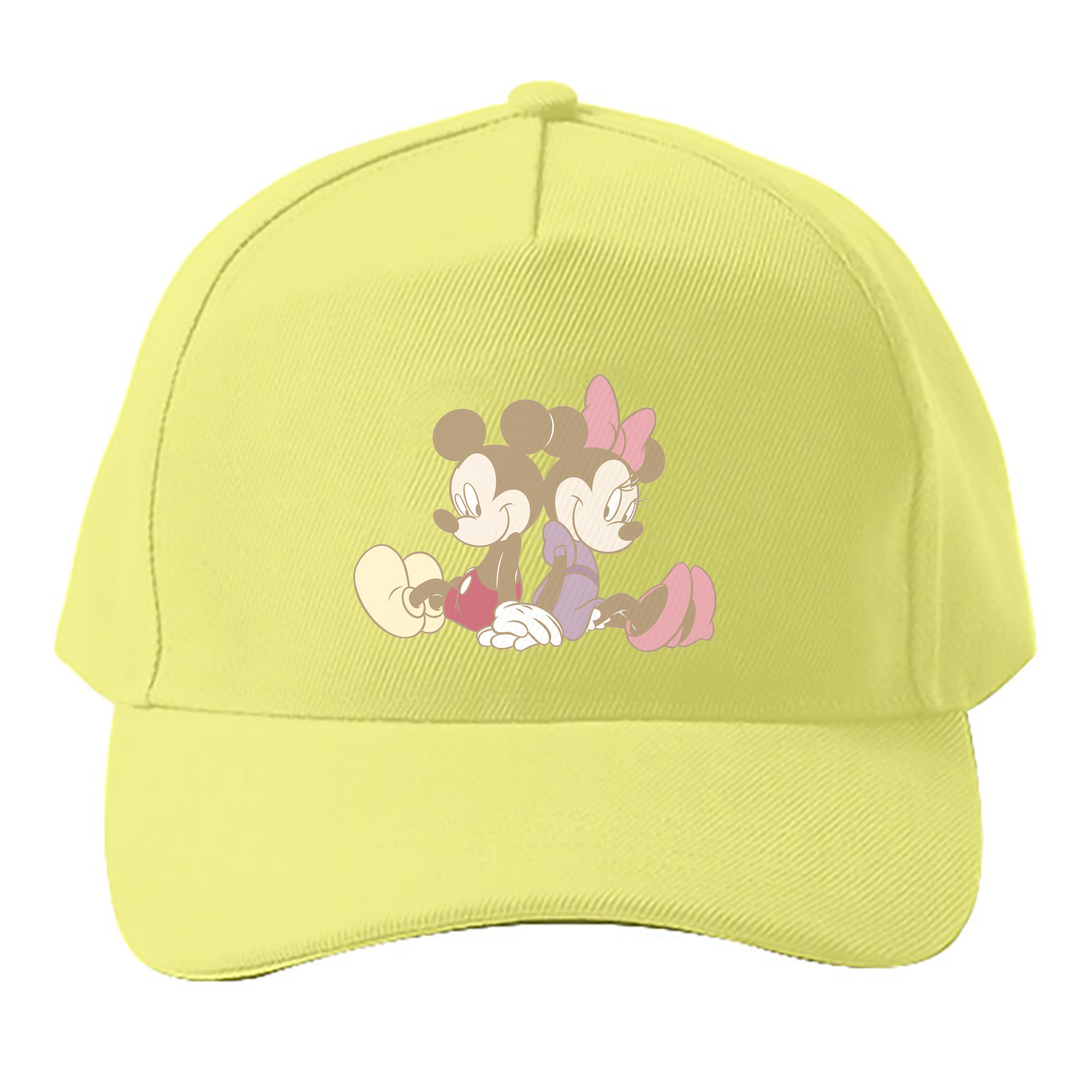 （画像用） ミッキーマウス Mickey Mouse ベースボールキャップ 綿100％ 男女兼用 帽子 スポーツ