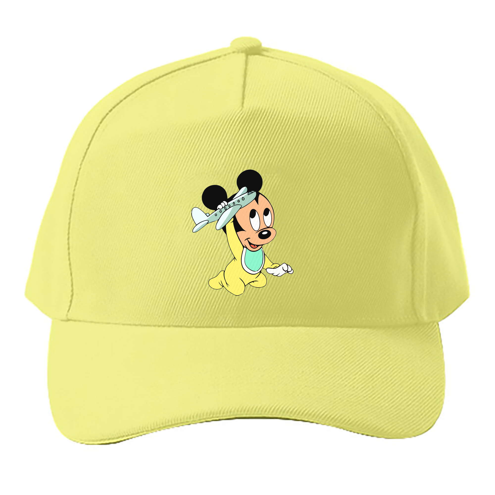 （画像用） ミッキーマウス Mickey Mouse ベースボールキャップ 綿100％ 男女兼用 帽子 スポーツ