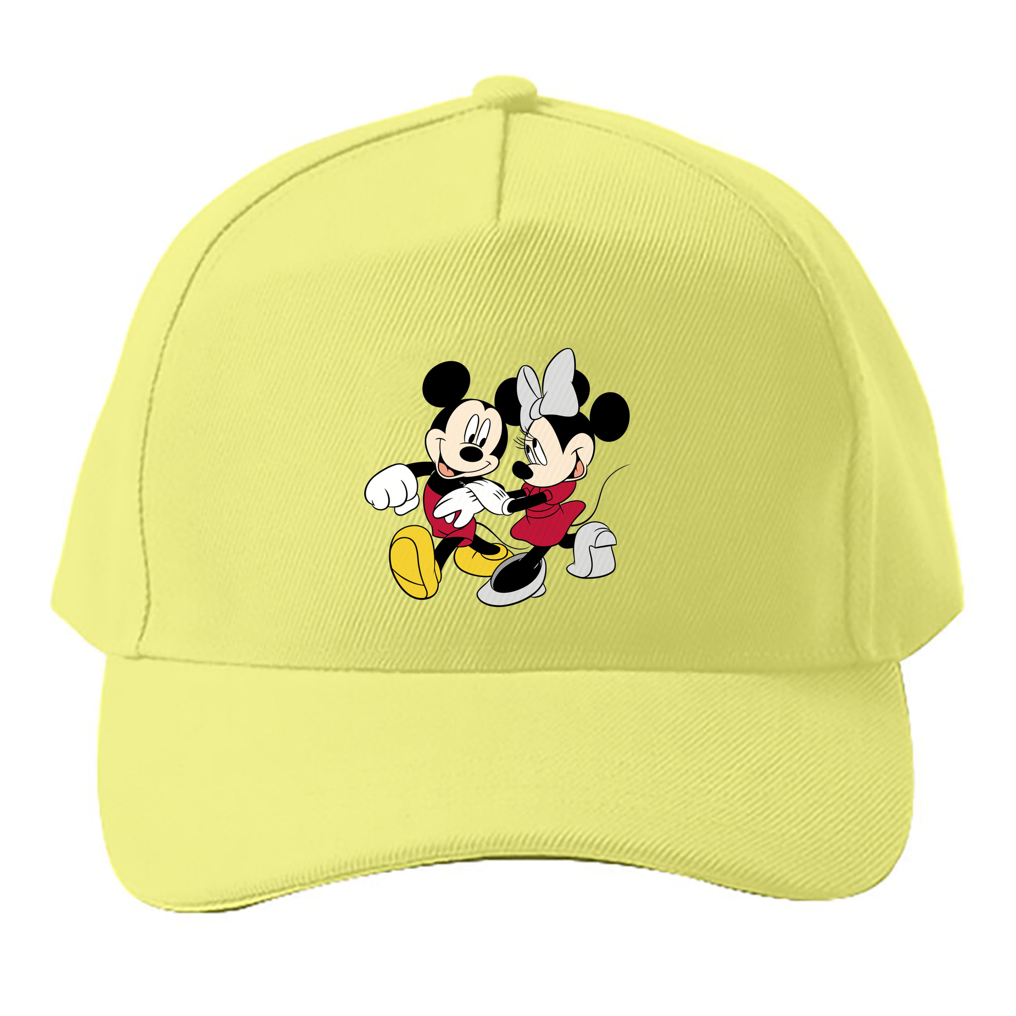 （画像用） ミッキーマウス Mickey Mouse ベースボールキャップ 綿100％ 男女兼用 帽子 スポーツ
