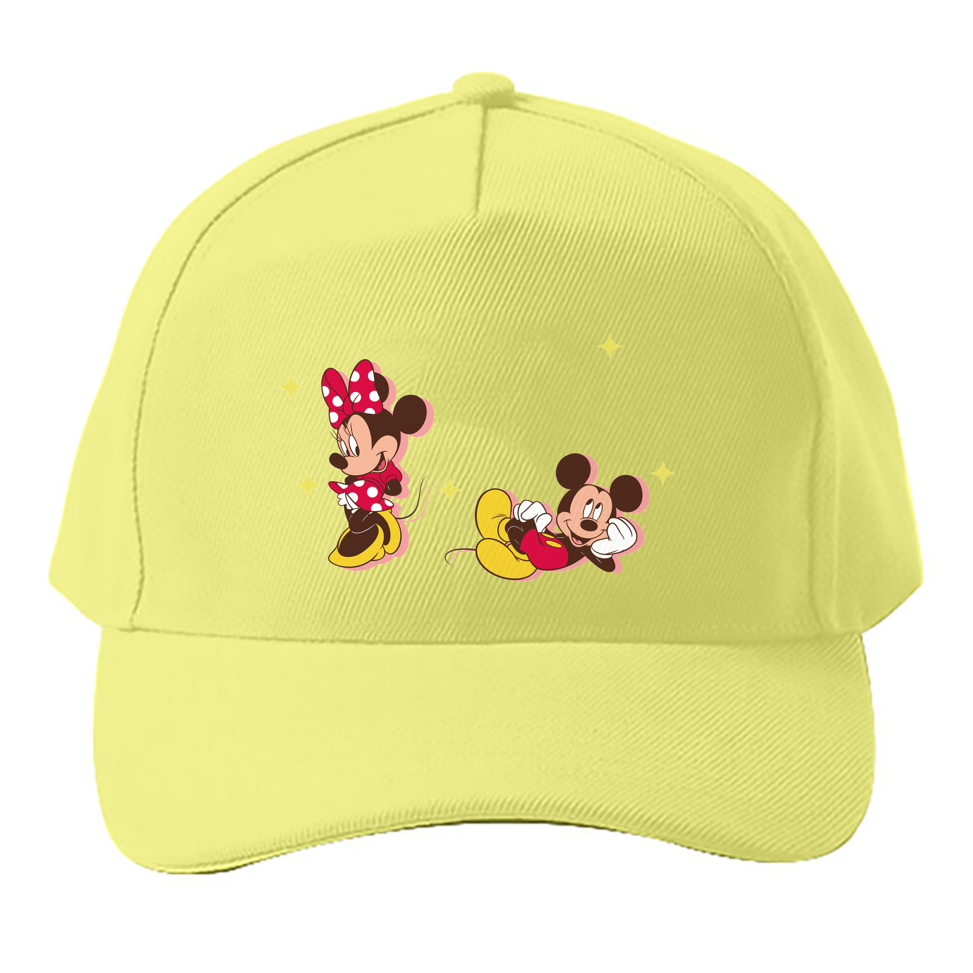 （画像用） ミッキーマウス Mickey Mouse ベースボールキャップ 綿100％ 男女兼用 帽子 スポーツ