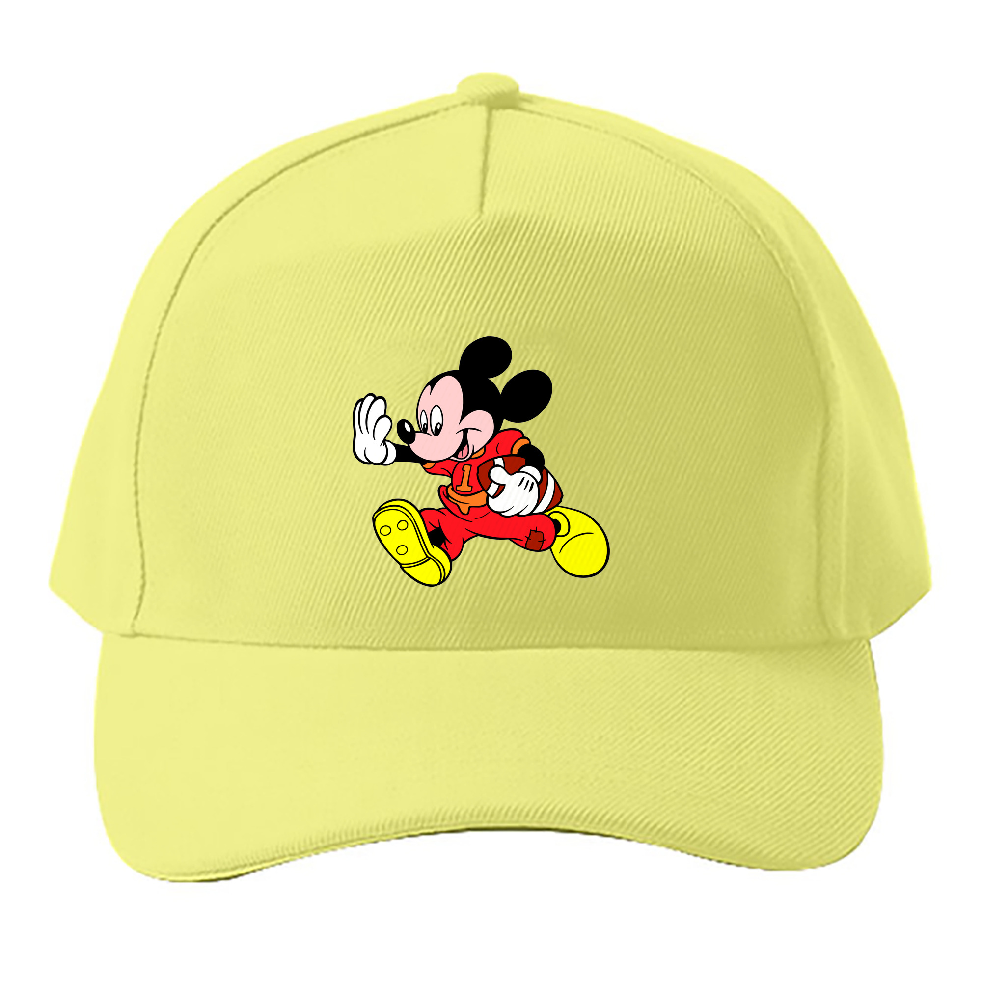 （画像用） ミッキーマウス Mickey Mouse ベースボールキャップ 綿100％ 男女兼用 帽子 スポーツ