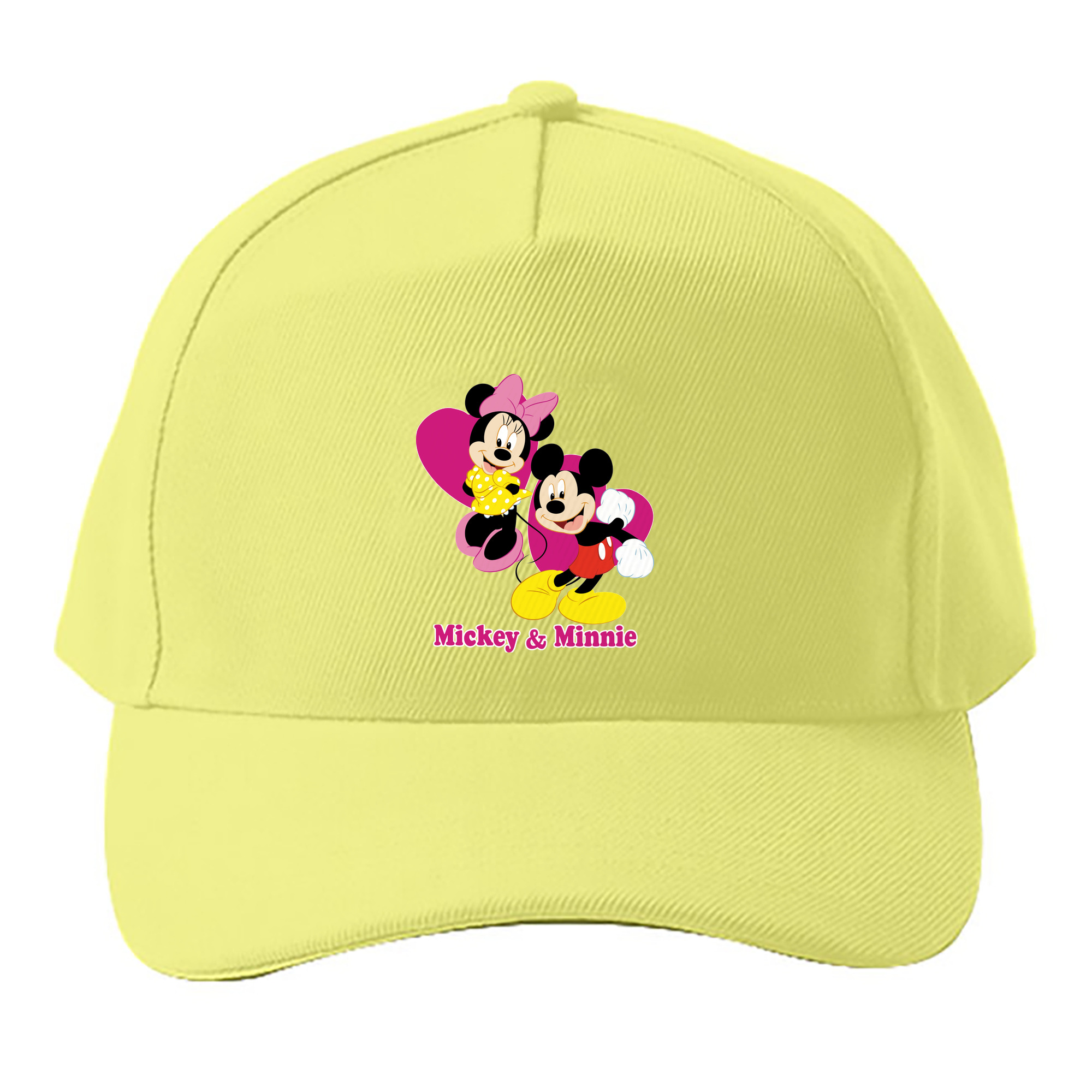 （画像用） ミッキーマウス Mickey Mouse ベースボールキャップ 綿100％ 男女兼用 帽子 スポーツ