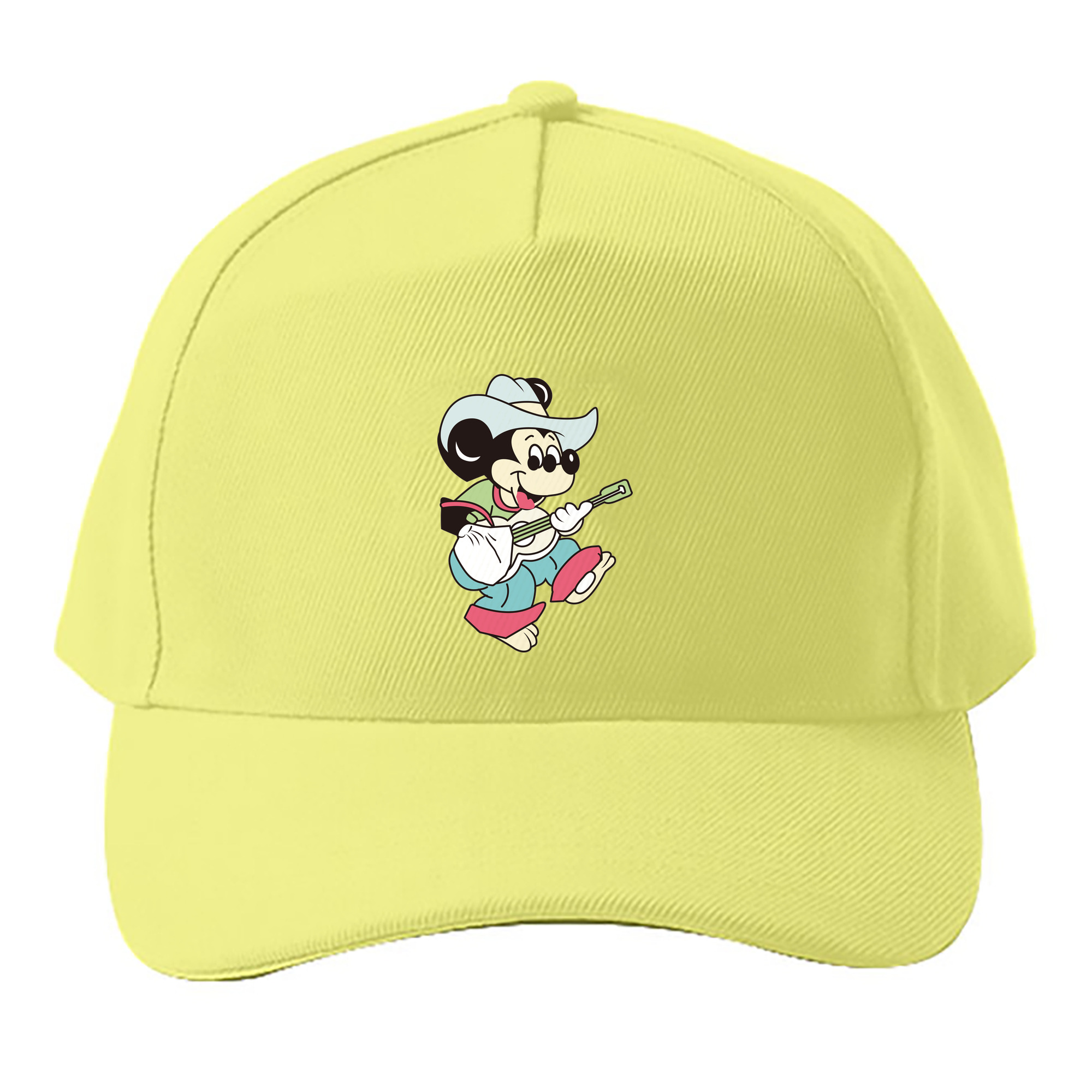 （画像用） ミッキーマウス Mickey Mouse ベースボールキャップ 綿100％ 男女兼用 帽子 スポーツ
