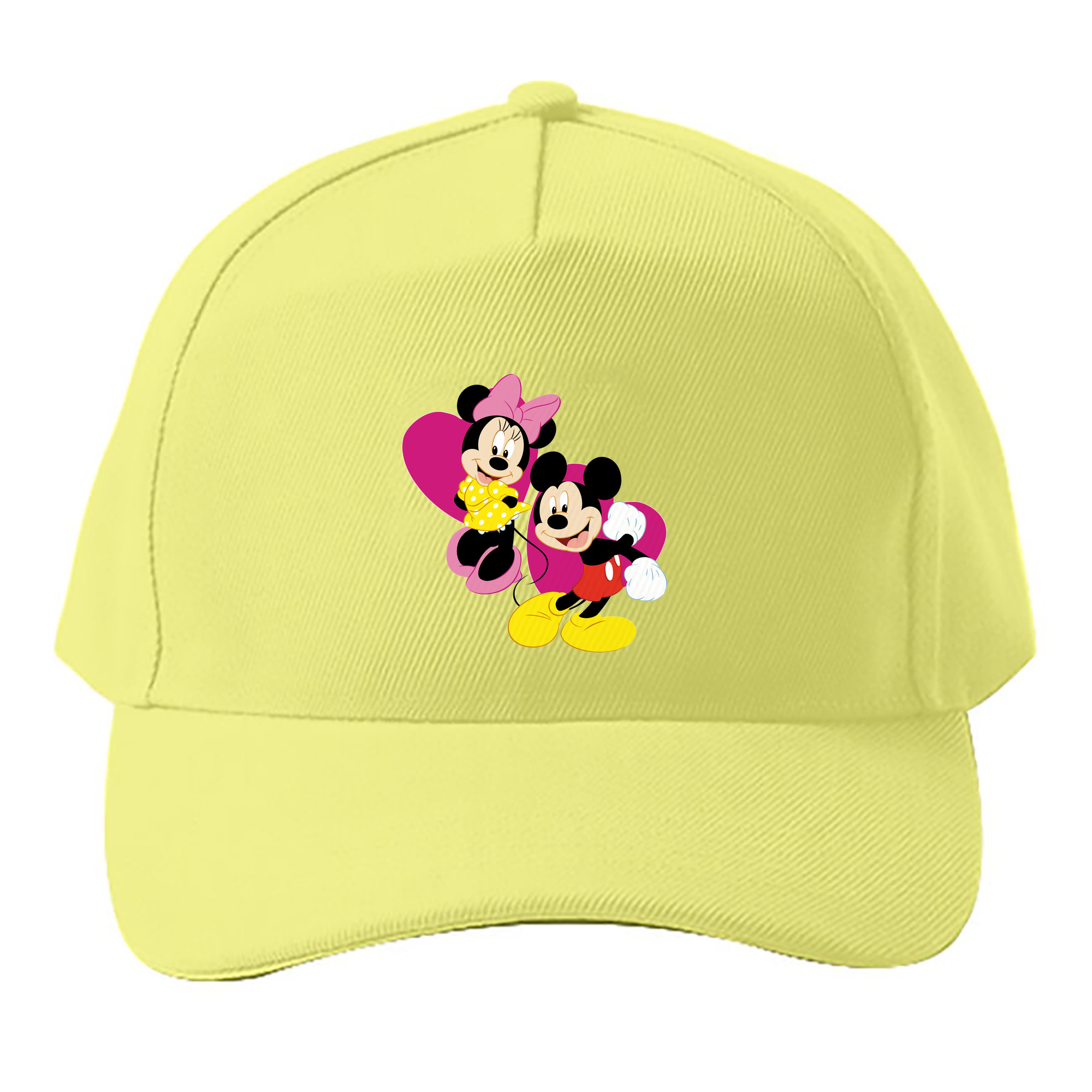 （画像用） ミッキーマウス Mickey Mouse ベースボールキャップ 綿100％ 男女兼用 帽子 スポーツ