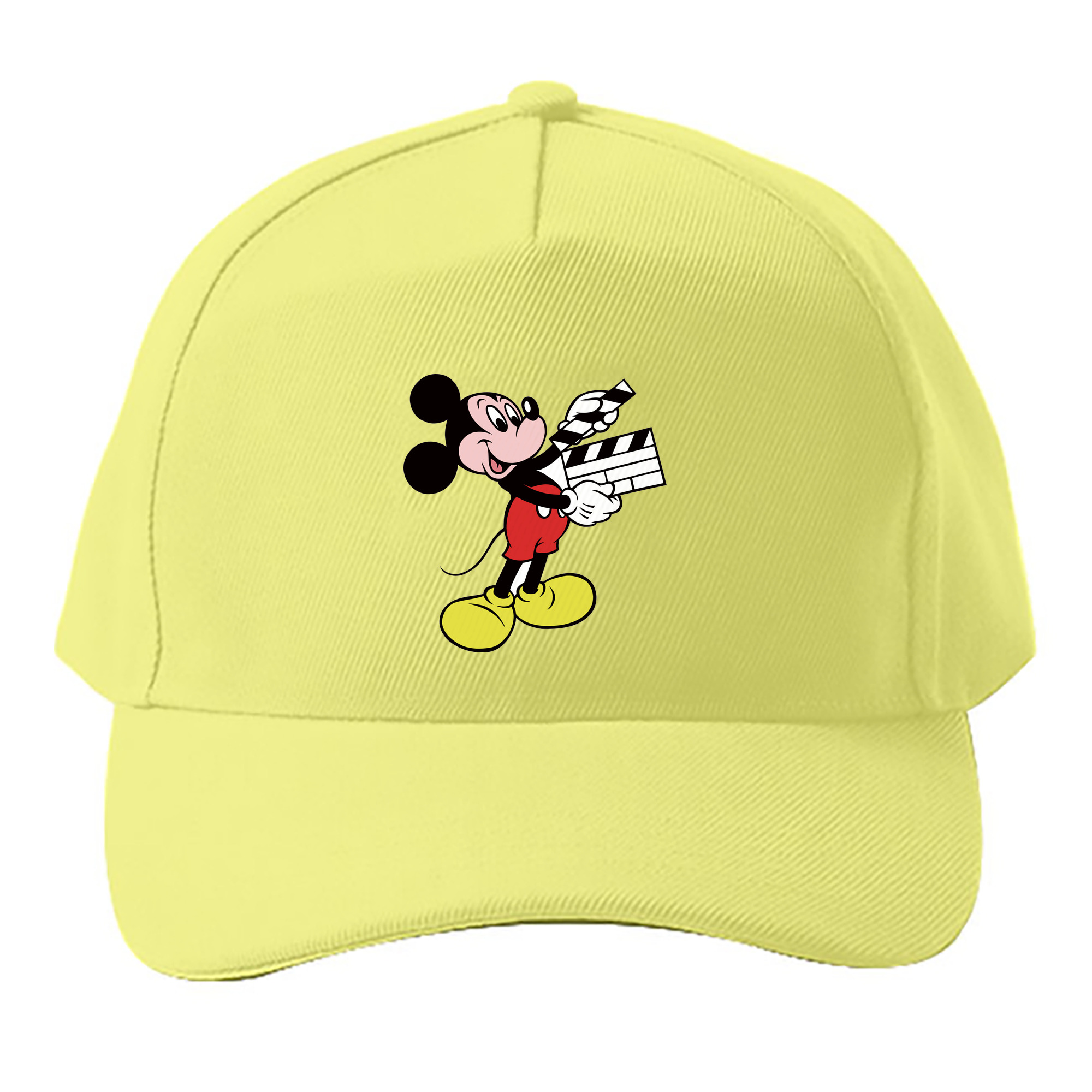 （画像用） ミッキーマウス Mickey Mouse ベースボールキャップ 綿100％ 男女兼用 帽子 スポーツ