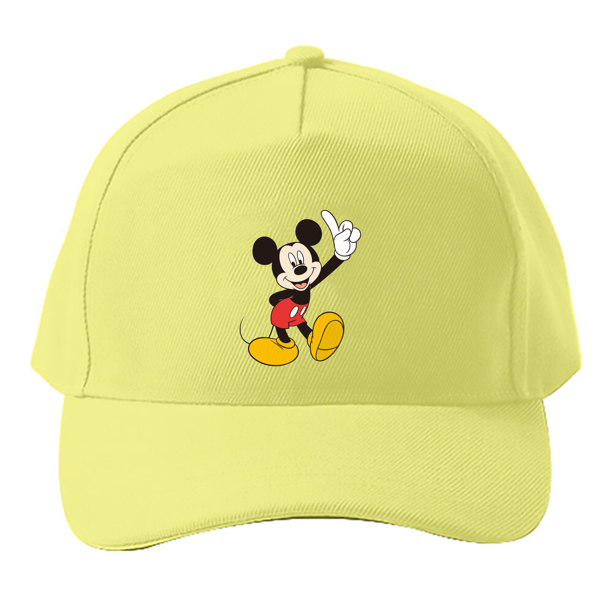 （画像用） ミッキーマウス Mickey Mouse ベースボールキャップ 綿100％ 男女兼用 帽子 スポーツ