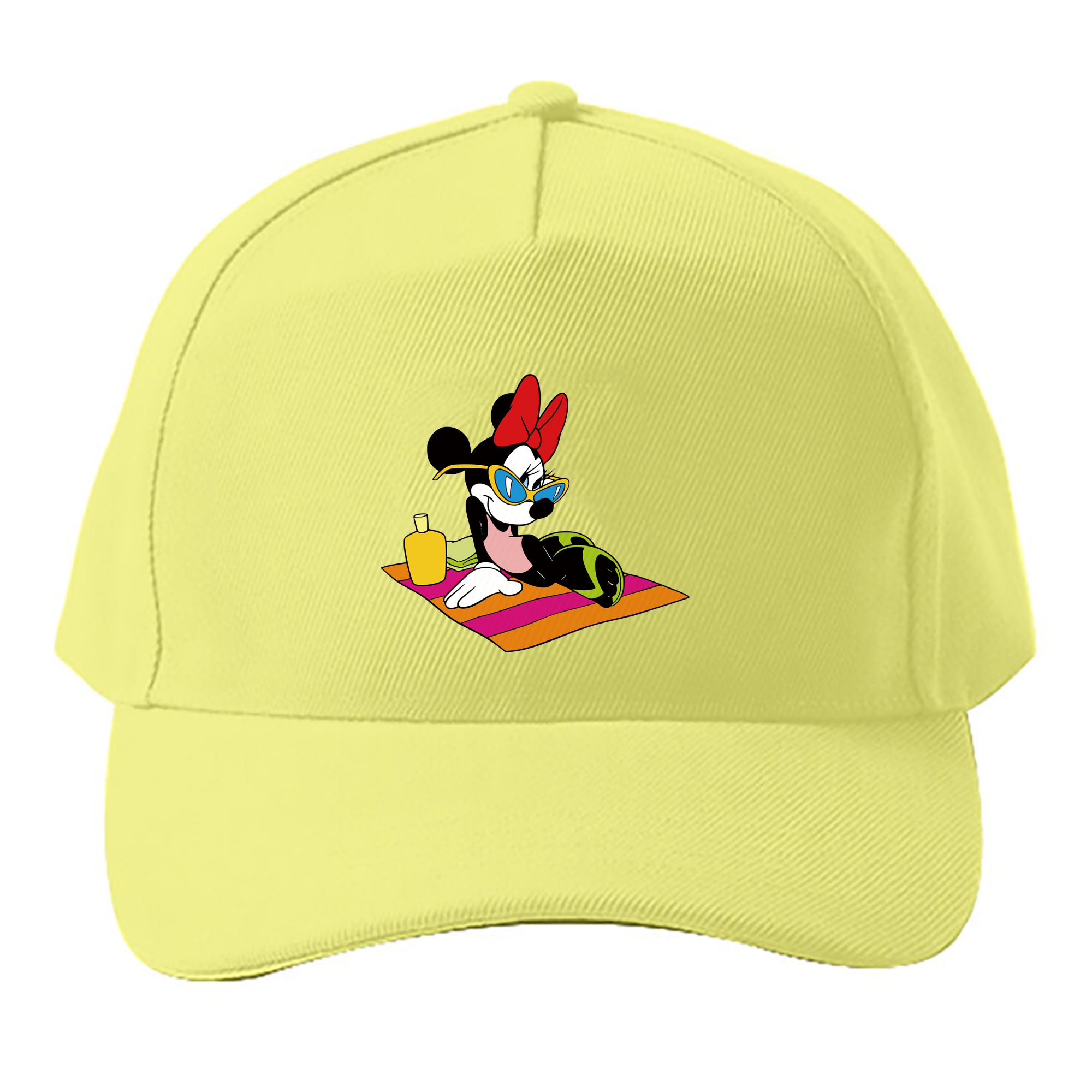 （画像用） ミッキーマウス Mickey Mouse ベースボールキャップ 綿100％ 男女兼用 帽子 スポーツ