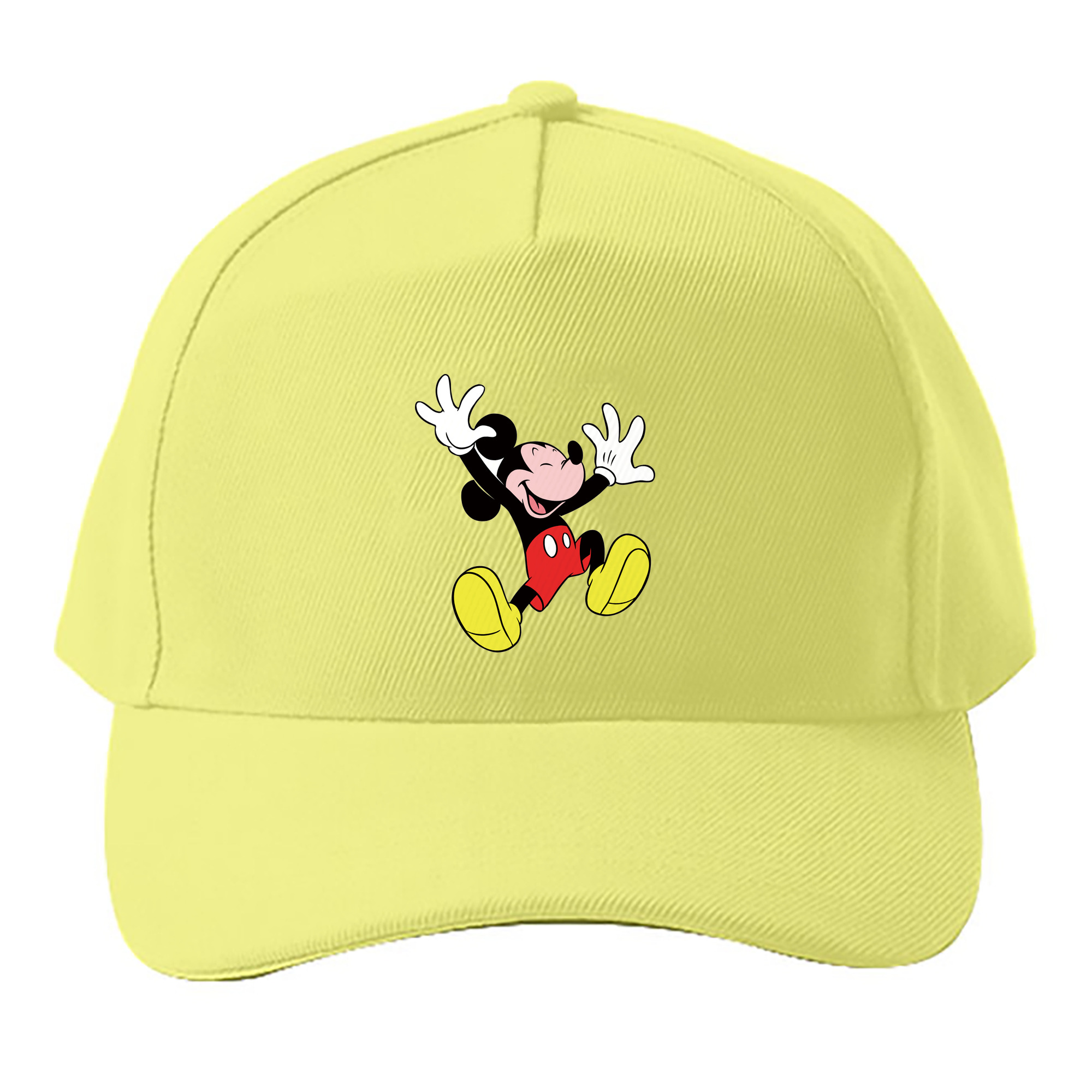 （画像用） ミッキーマウス Mickey Mouse ベースボールキャップ 綿100％ 男女兼用 帽子 スポーツ