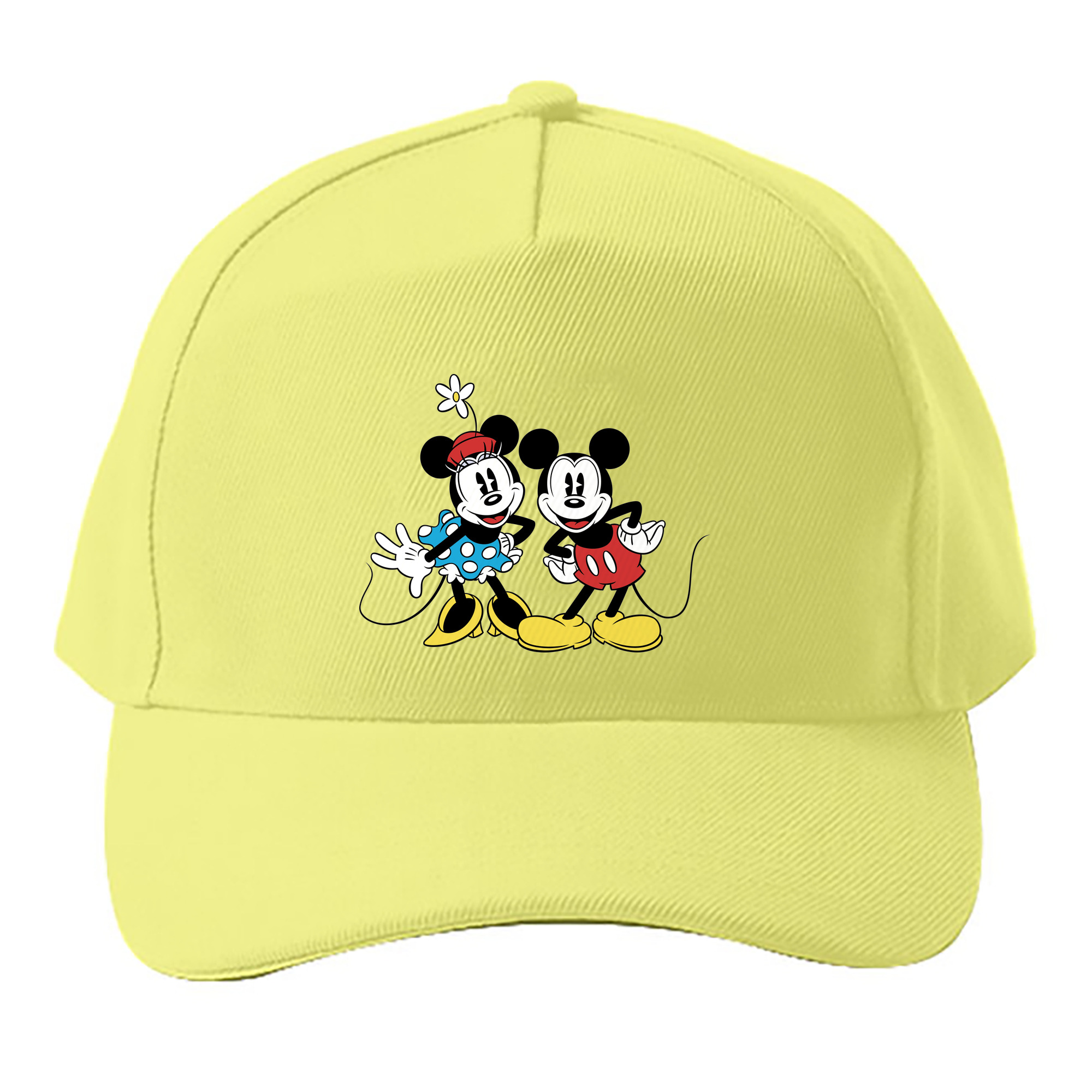 （画像用） ミッキーマウス Mickey Mouse ベースボールキャップ 綿100％ 男女兼用 帽子 スポーツ