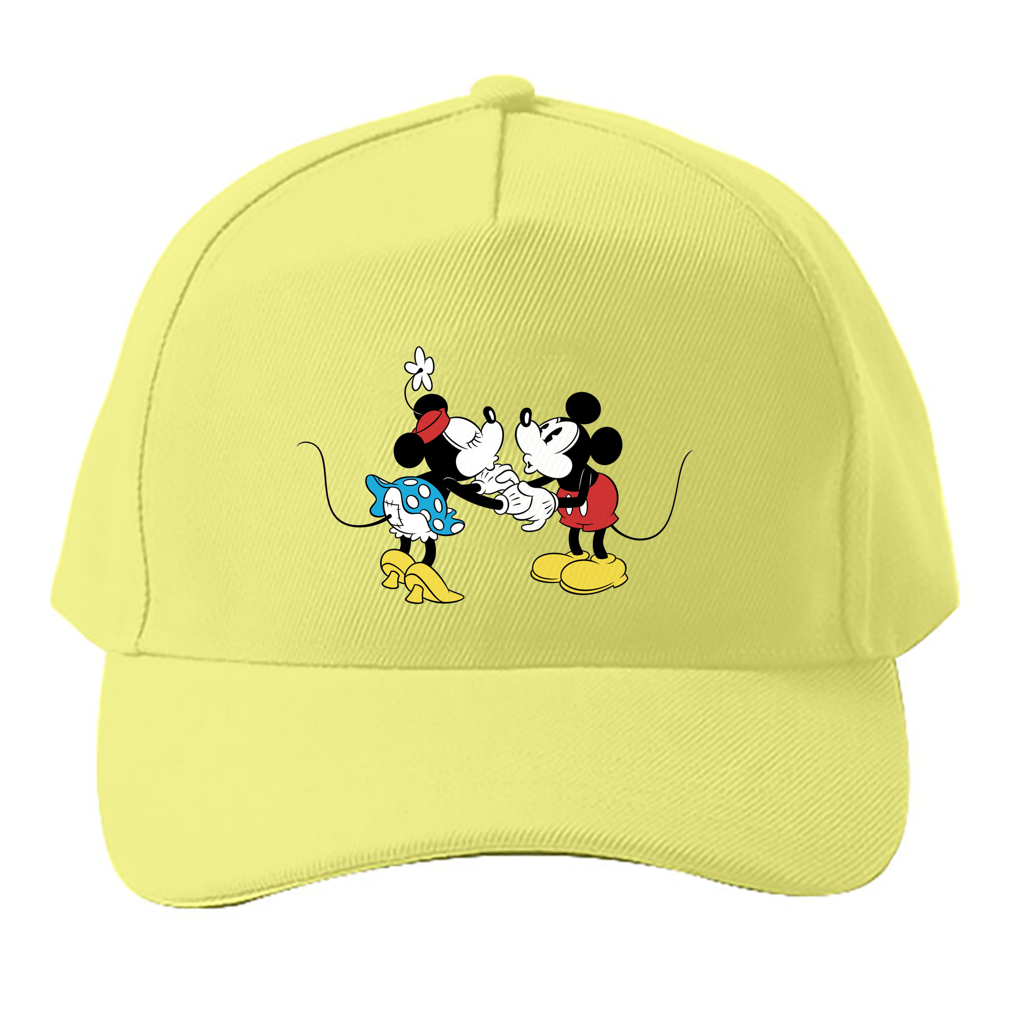 （画像用） ミッキーマウス Mickey Mouse ベースボールキャップ 綿100％ 男女兼用 帽子 スポーツ