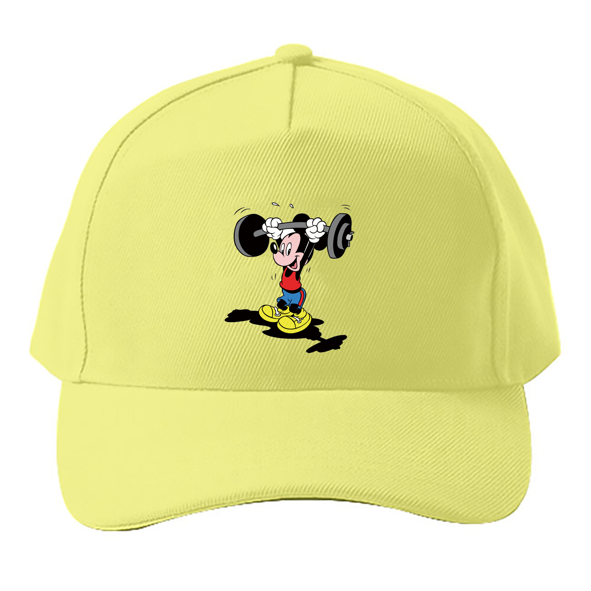 （画像用） ミッキーマウス Mickey Mouse ベースボールキャップ 綿100％ 男女兼用 帽子 スポーツ