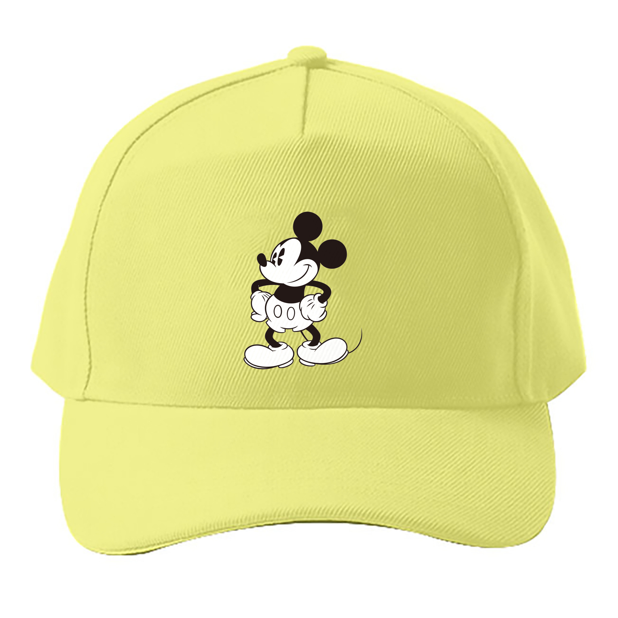 （画像用） ミッキーマウス Mickey Mouse ベースボールキャップ 綿100％ 男女兼用 帽子 スポーツ