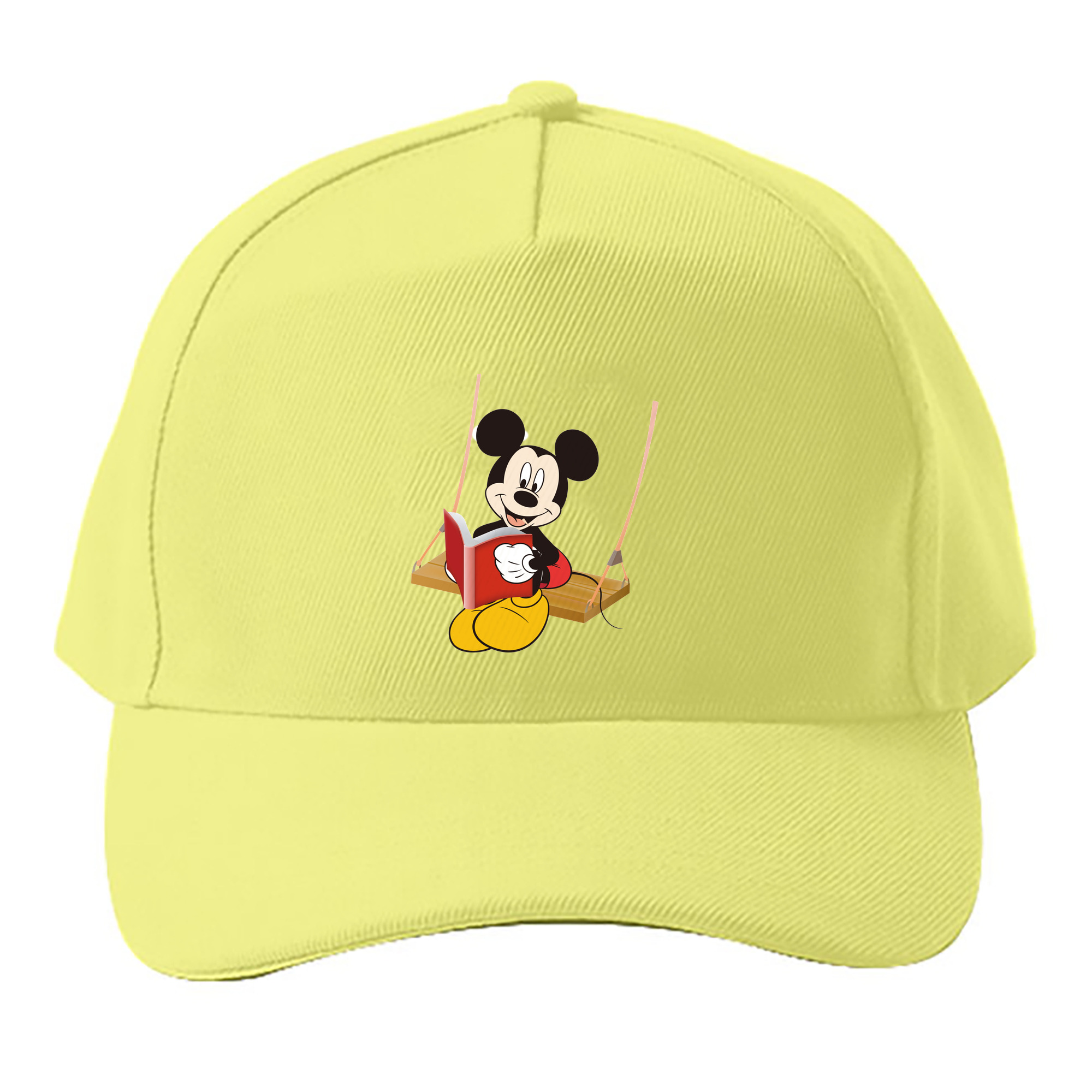 （画像用） ミッキーマウス Mickey Mouse ベースボールキャップ 綿100％ 男女兼用 帽子 スポーツ