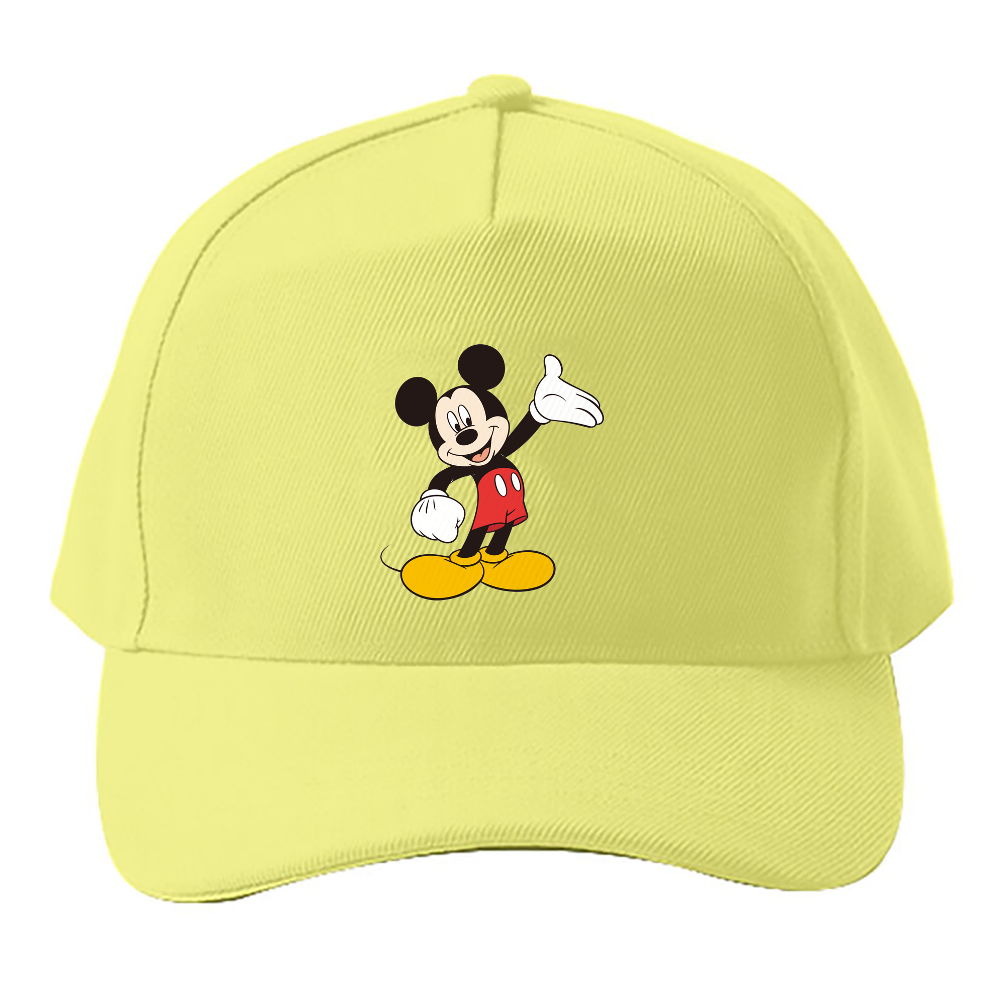 （画像用） ミッキーマウス Mickey Mouse ベースボールキャップ 綿100％ 男女兼用 帽子 スポーツ