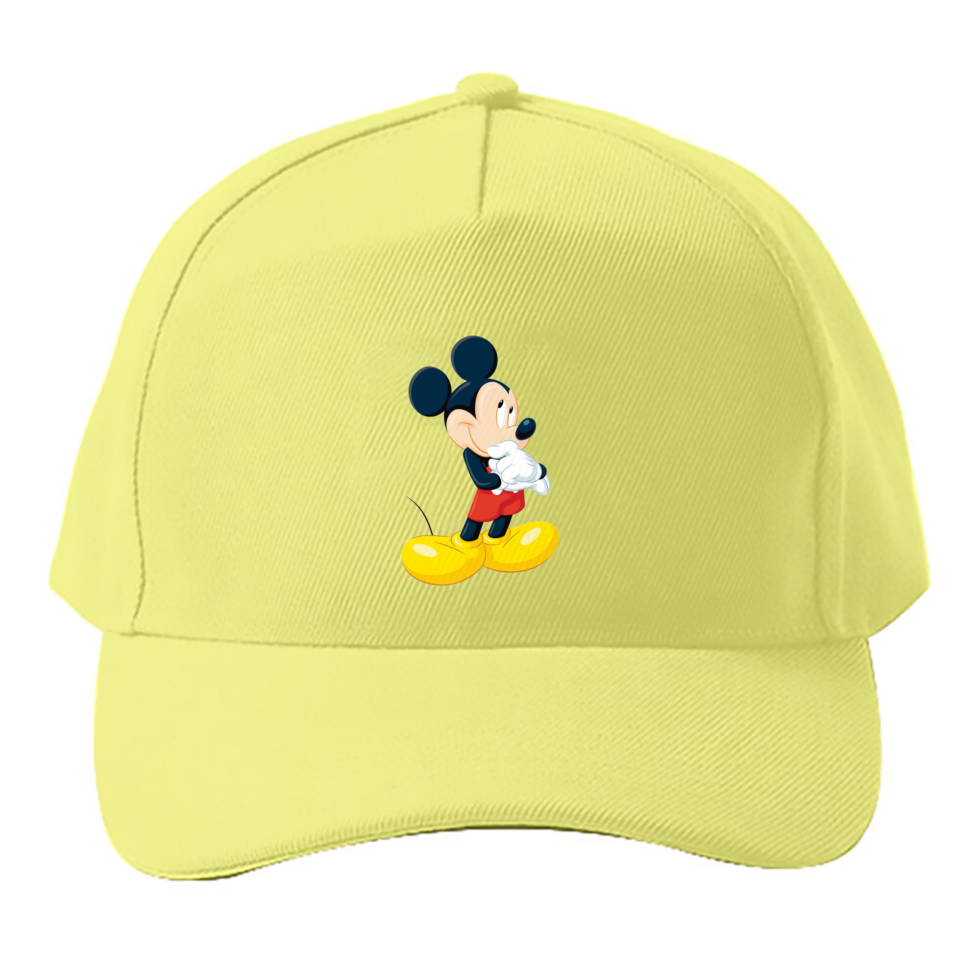 （画像用） ミッキーマウス Mickey Mouse ベースボールキャップ 綿100％ 男女兼用 帽子 スポーツ
