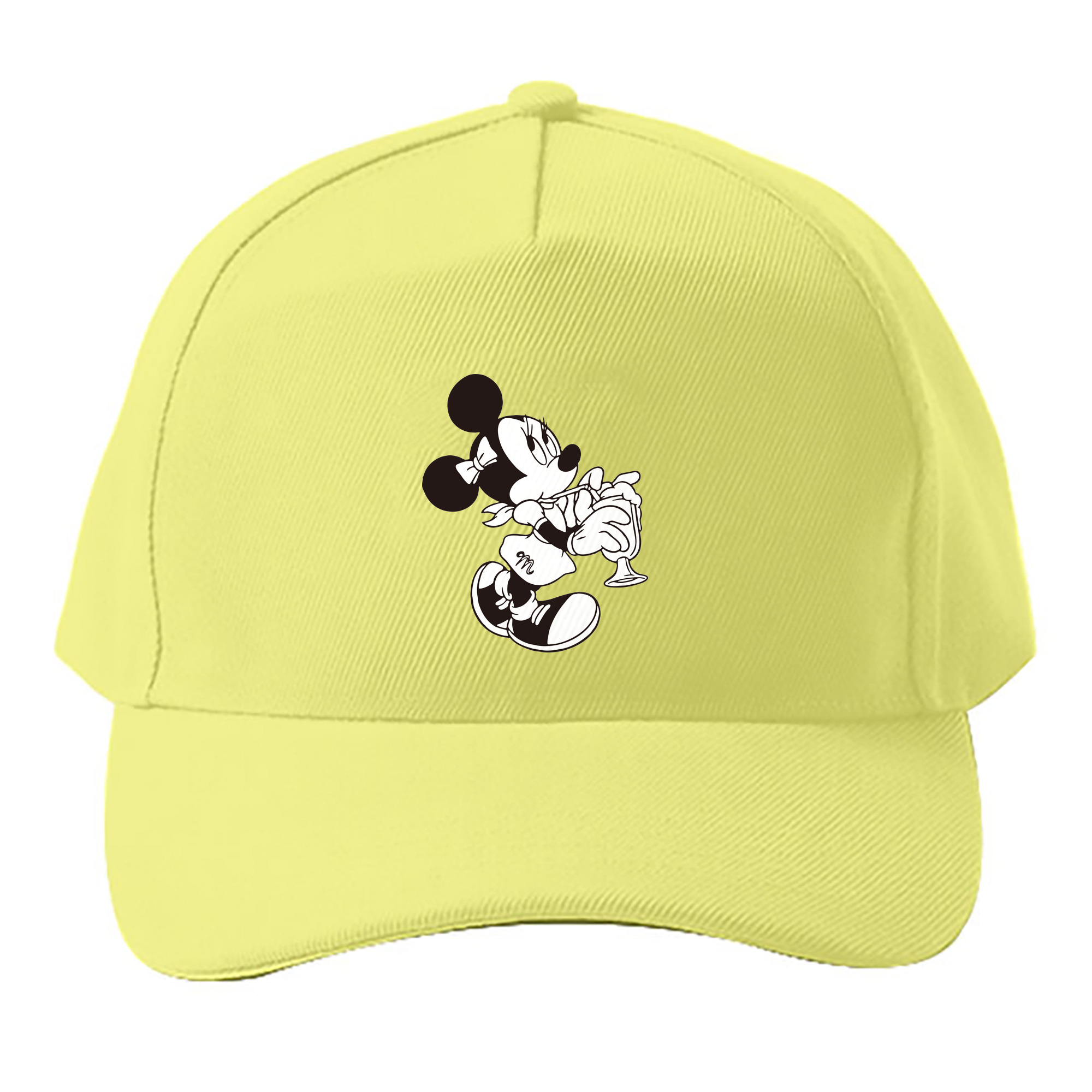 （画像用） ミッキーマウス Mickey Mouse ベースボールキャップ 綿100％ 男女兼用 帽子 スポーツ
