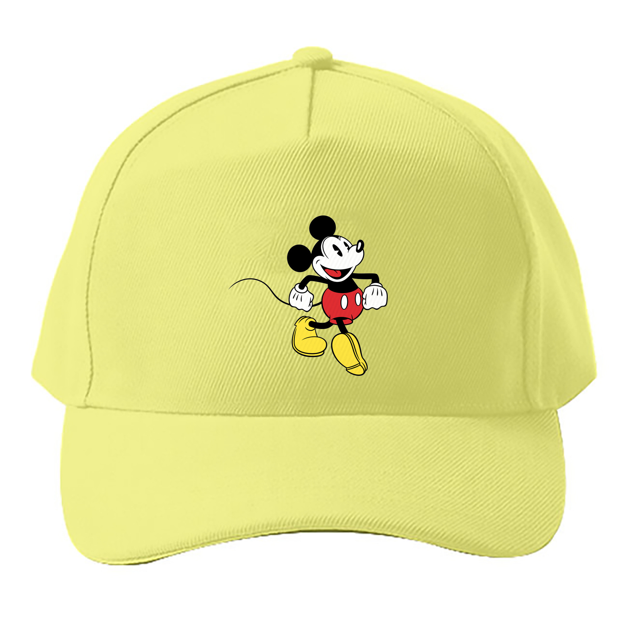 （画像用） ミッキーマウス Mickey Mouse ベースボールキャップ 綿100％ 男女兼用 帽子 スポーツ