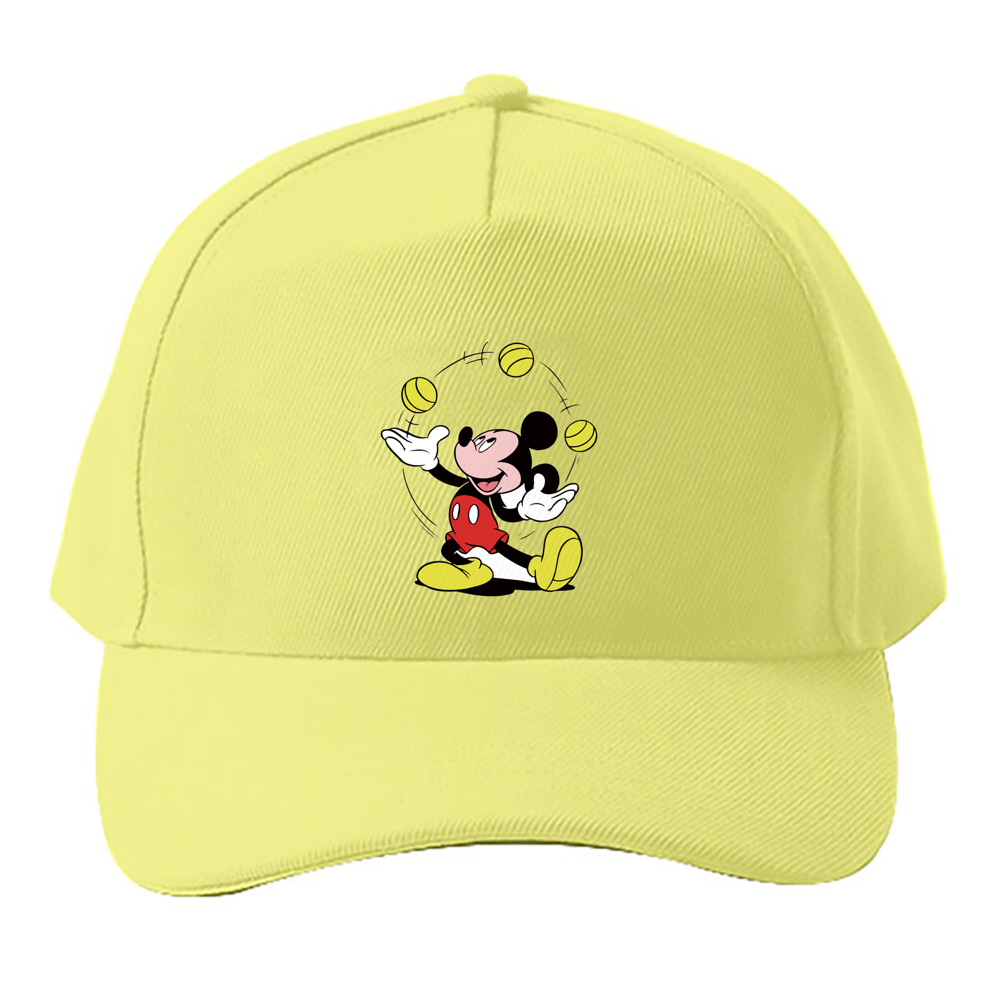 （画像用） ミッキーマウス Mickey Mouse ベースボールキャップ 綿100％ 男女兼用 帽子 スポーツ