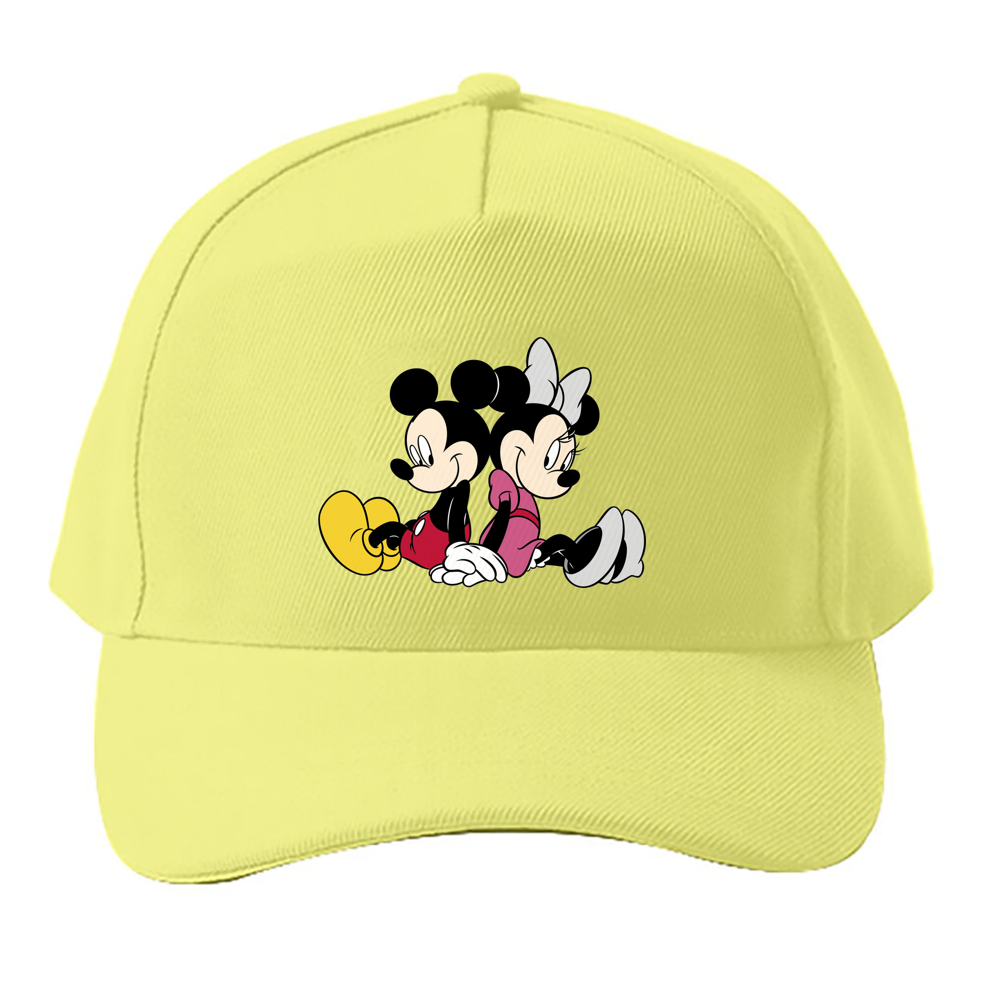 （画像用） ミッキーマウス Mickey Mouse ベースボールキャップ 綿100％ 男女兼用 帽子 スポーツ