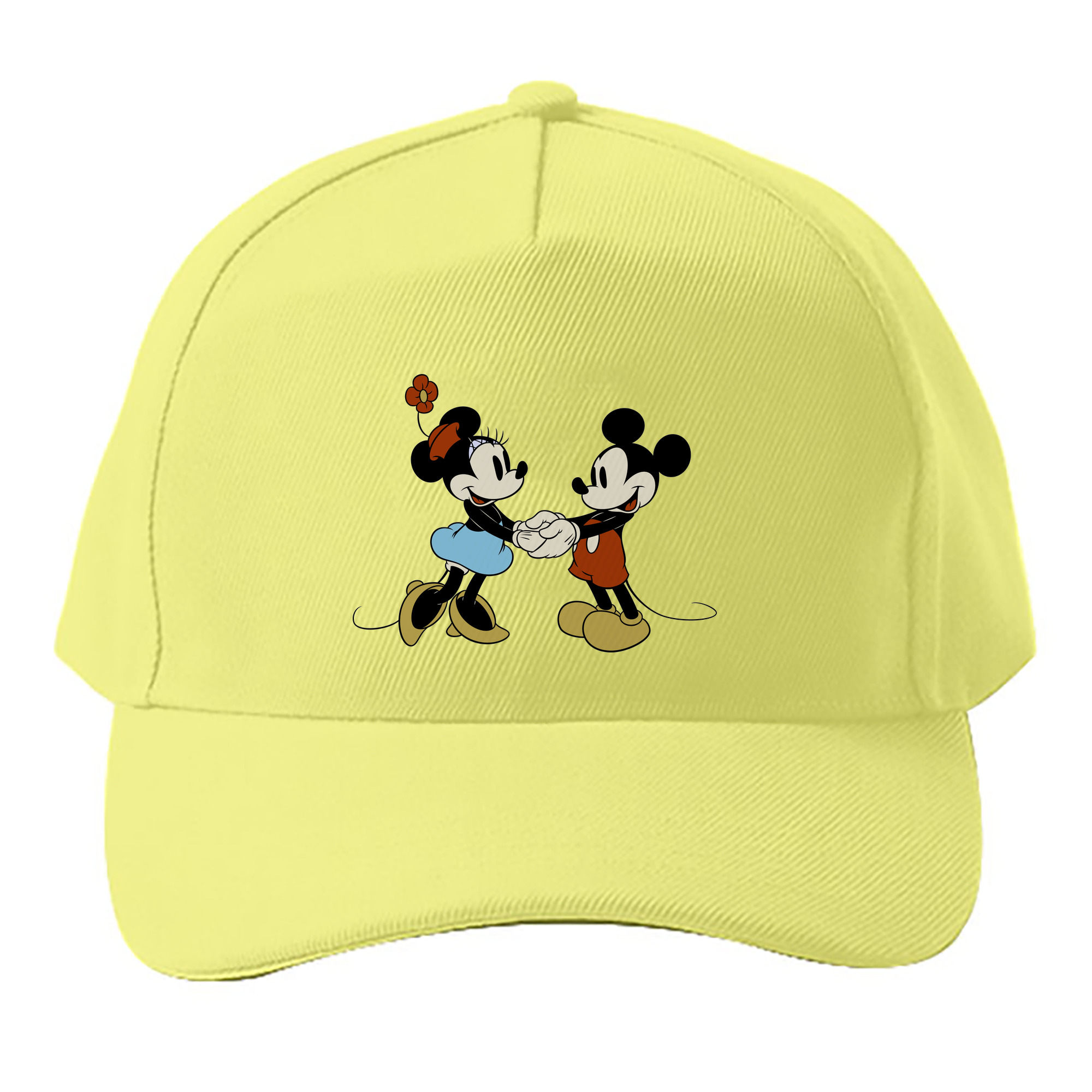 （画像用） ミッキーマウス Mickey Mouse ベースボールキャップ 綿100％ 男女兼用 帽子 スポーツ