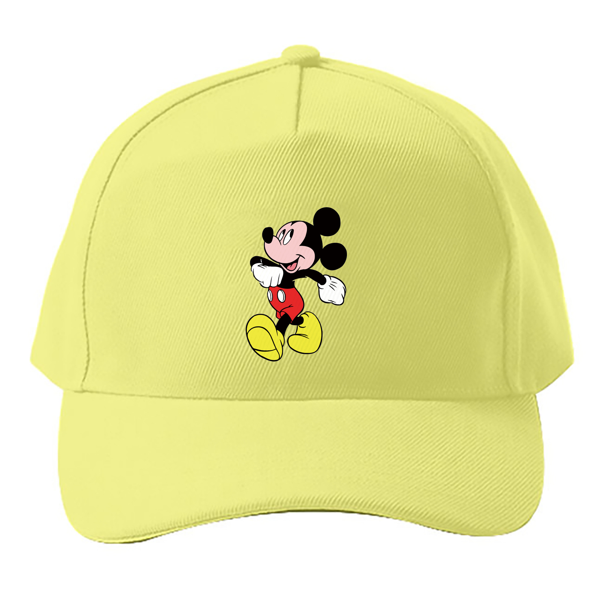 （画像用） ミッキーマウス Mickey Mouse ベースボールキャップ 綿100％ 男女兼用 帽子 スポーツ