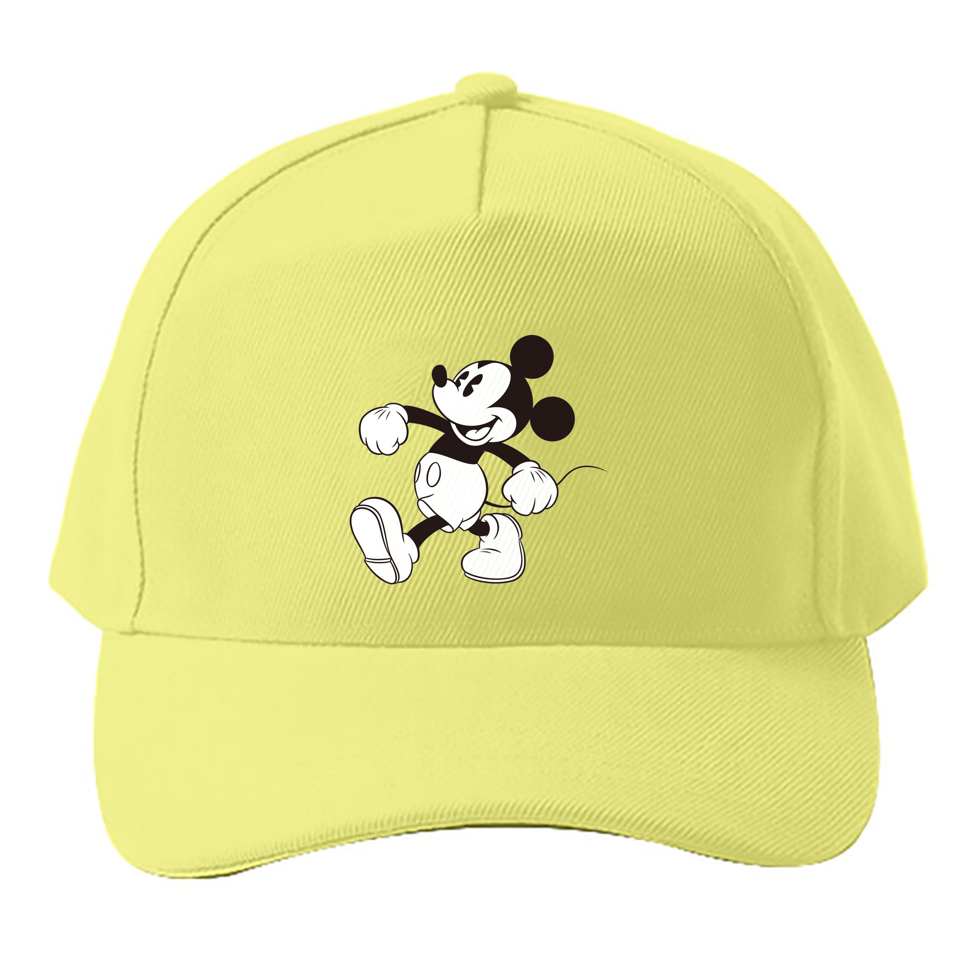 （画像用） ミッキーマウス Mickey Mouse ベースボールキャップ 綿100％ 男女兼用 帽子 スポーツ