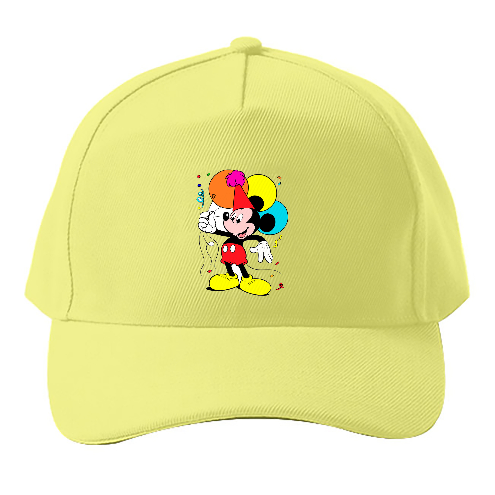 （画像用） ミッキーマウス Mickey Mouse ベースボールキャップ 綿100％ 男女兼用 帽子 スポーツ