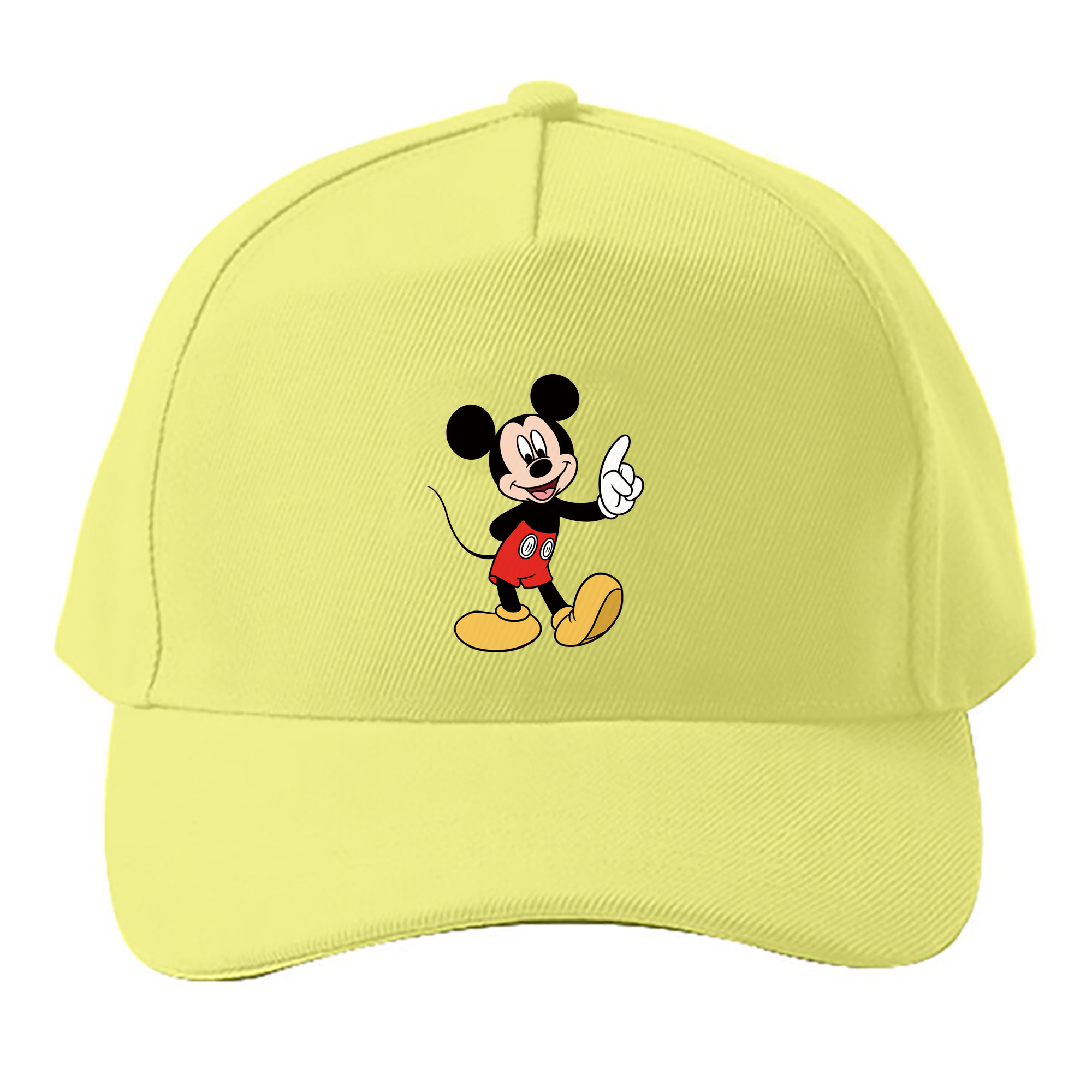 （画像用） ミッキーマウス Mickey Mouse ベースボールキャップ 綿100％ 男女兼用 帽子 スポーツ