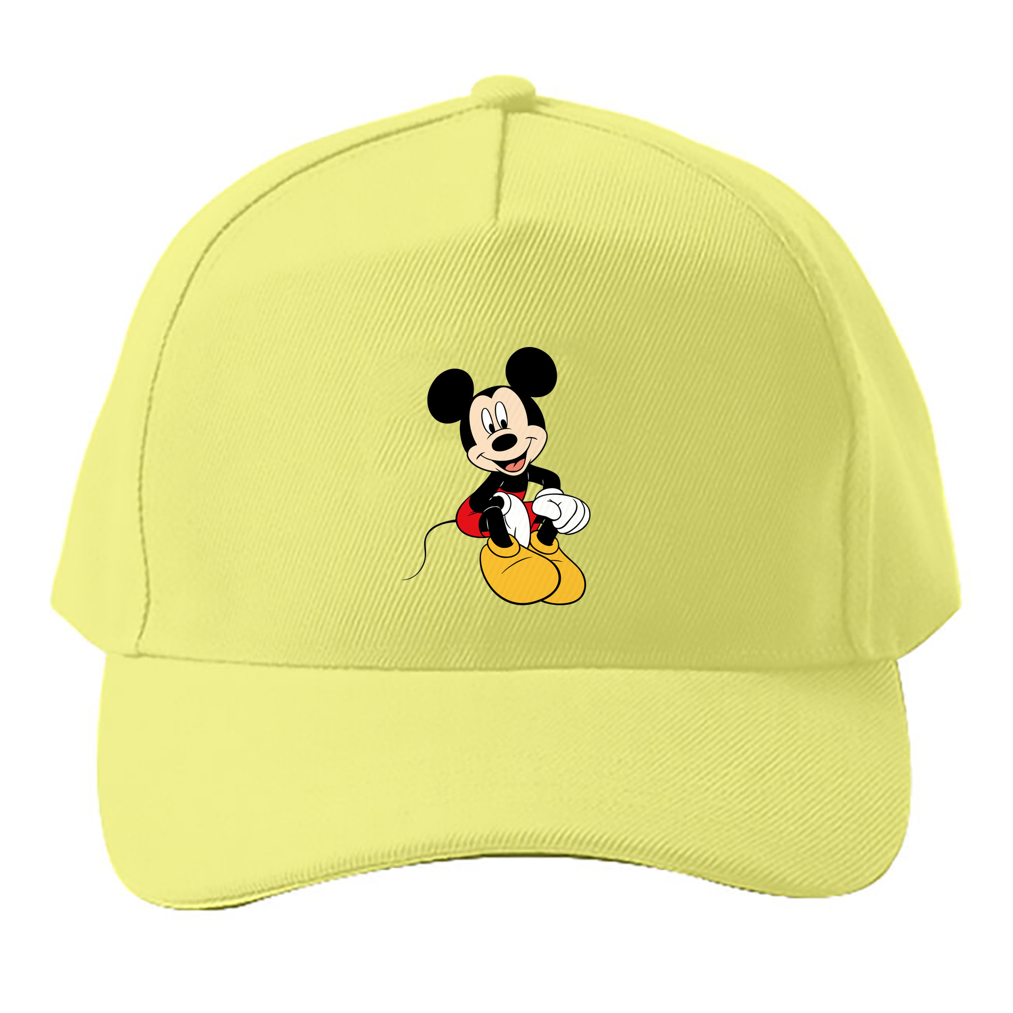 （画像用） ミッキーマウス Mickey Mouse ベースボールキャップ 綿100％ 男女兼用 帽子 スポーツ