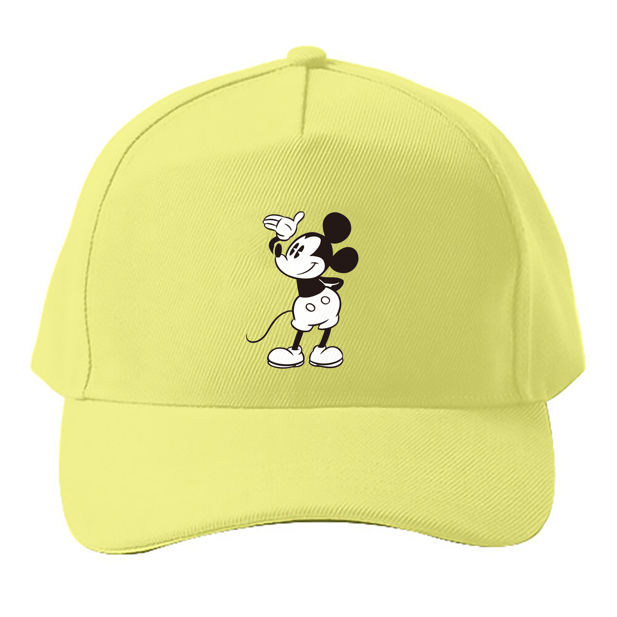 （画像用） ミッキーマウス Mickey Mouse ベースボールキャップ 綿100％ 男女兼用 帽子 スポーツ