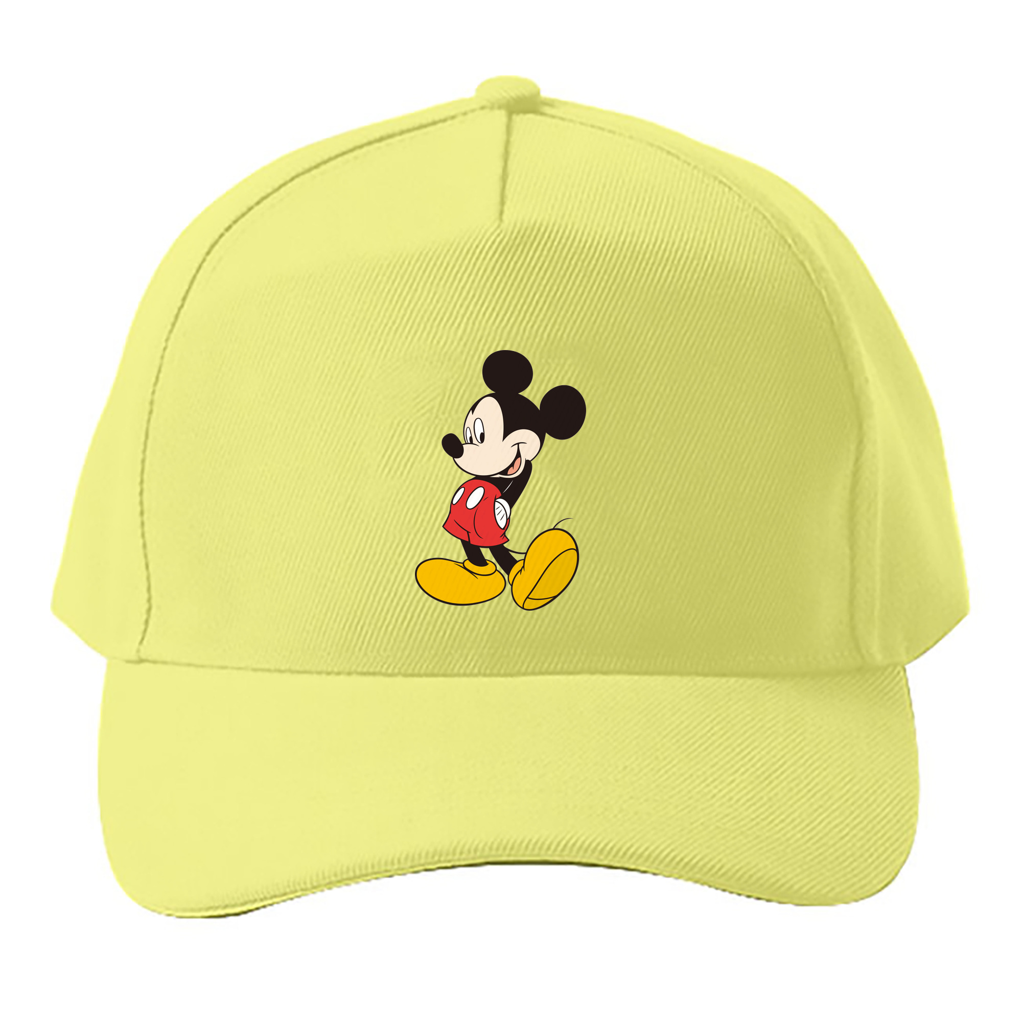 （画像用） ミッキーマウス Mickey Mouse ベースボールキャップ 綿100％ 男女兼用 帽子 スポーツ