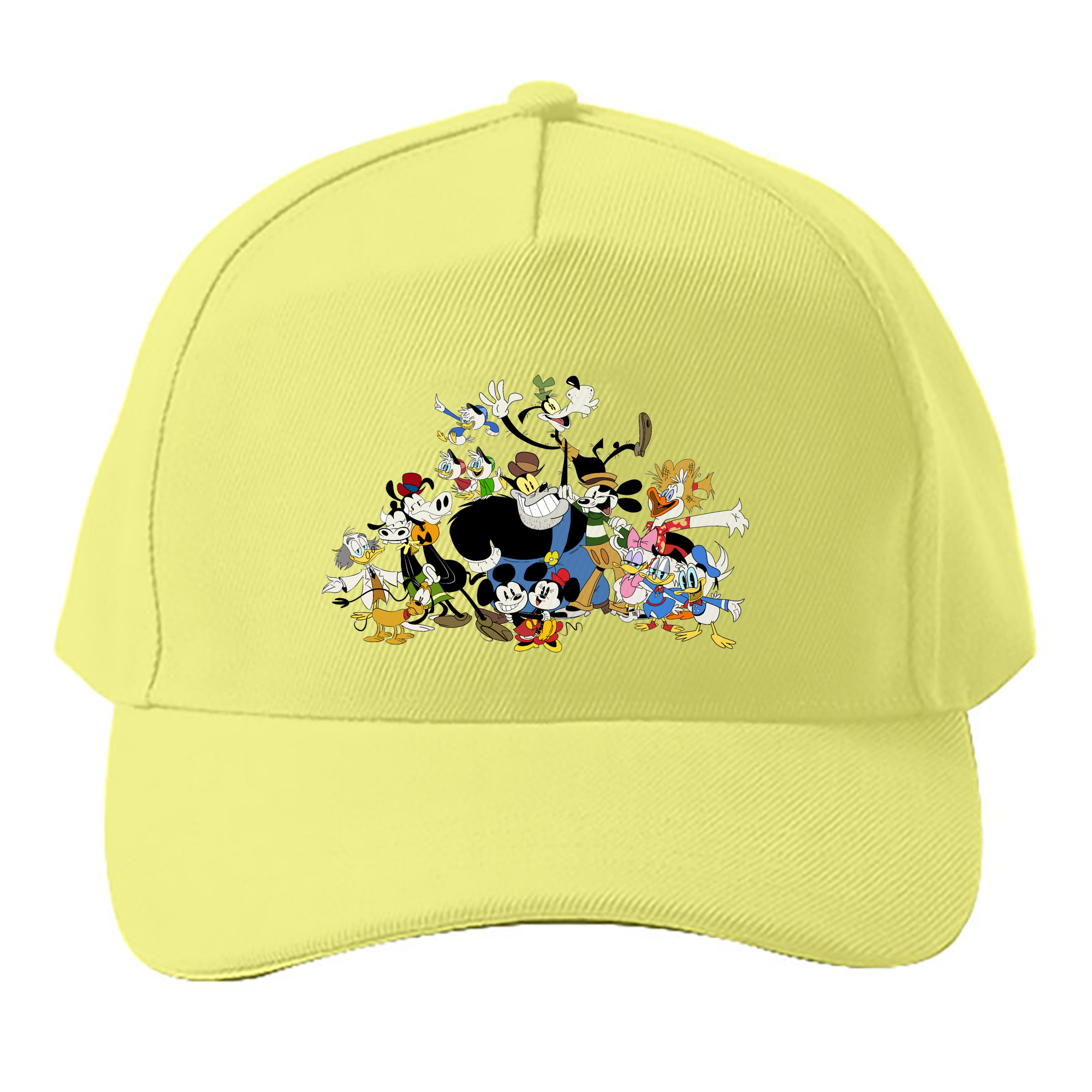 （画像用） ミッキーマウス Mickey Mouse ベースボールキャップ 綿100％ 男女兼用 帽子 スポーツ