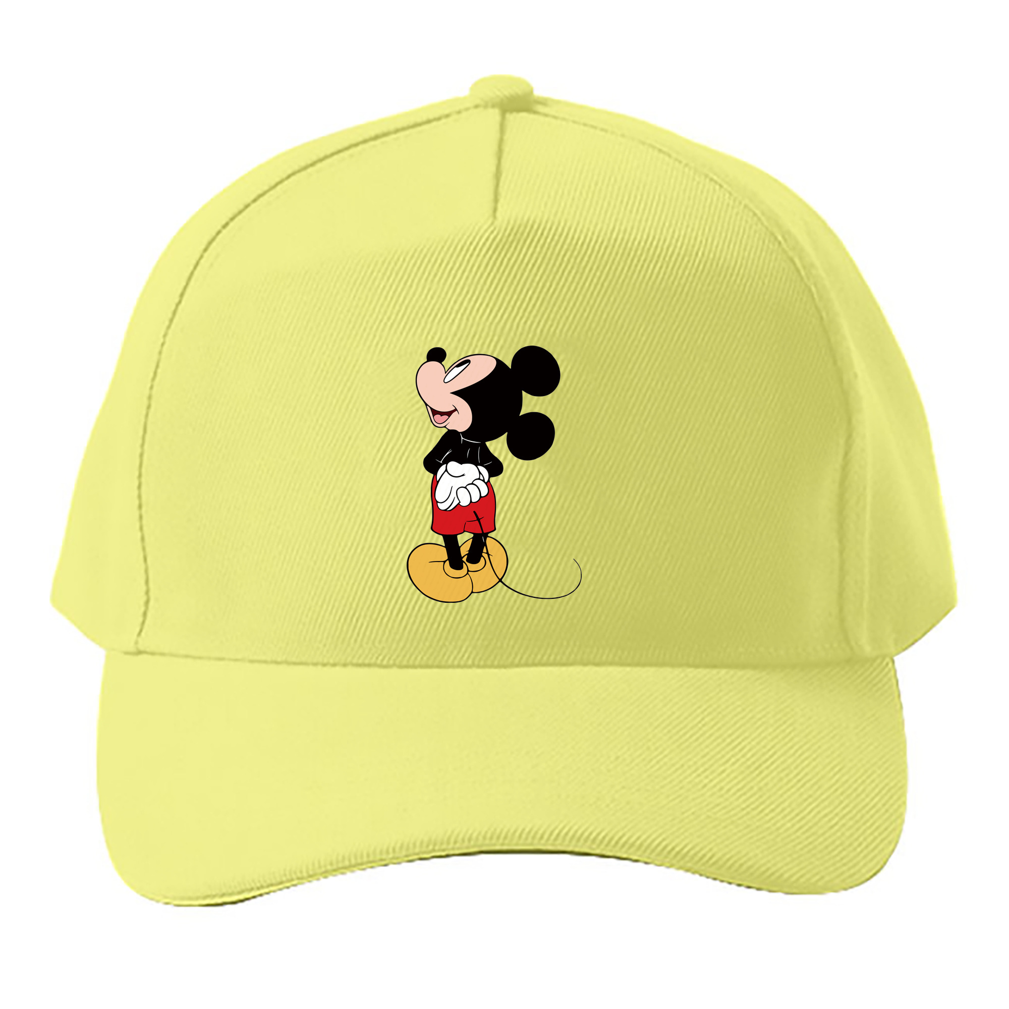 （画像用） ミッキーマウス Mickey Mouse ベースボールキャップ 綿100％ 男女兼用 帽子 スポーツ