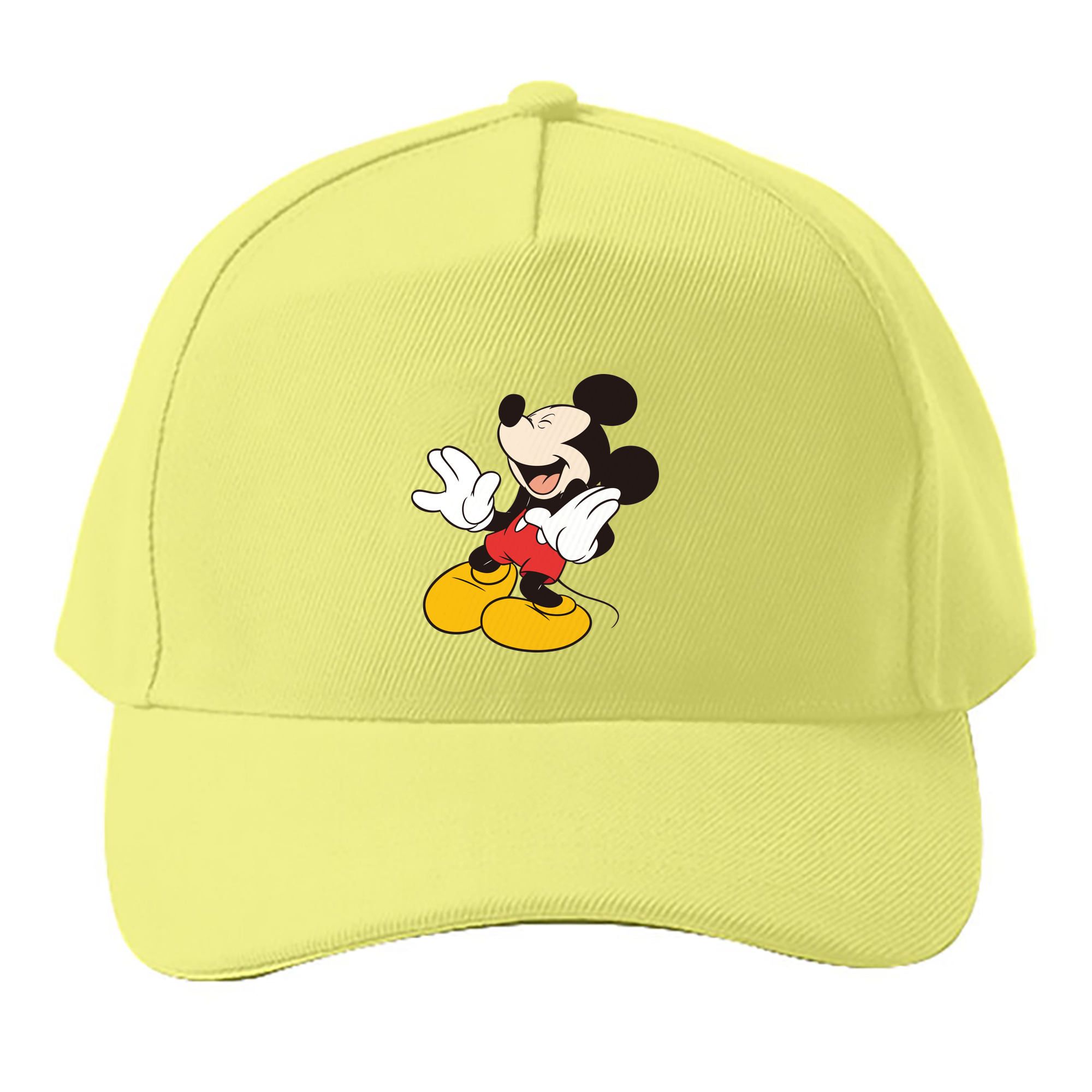 （画像用） ミッキーマウス Mickey Mouse ベースボールキャップ 綿100％ 男女兼用 帽子 スポーツ