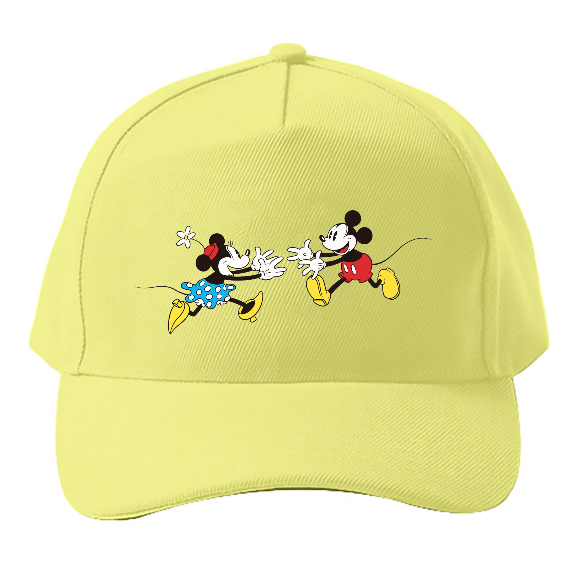 （画像用） ミッキーマウス Mickey Mouse ベースボールキャップ 綿100％ 男女兼用 帽子 スポーツ