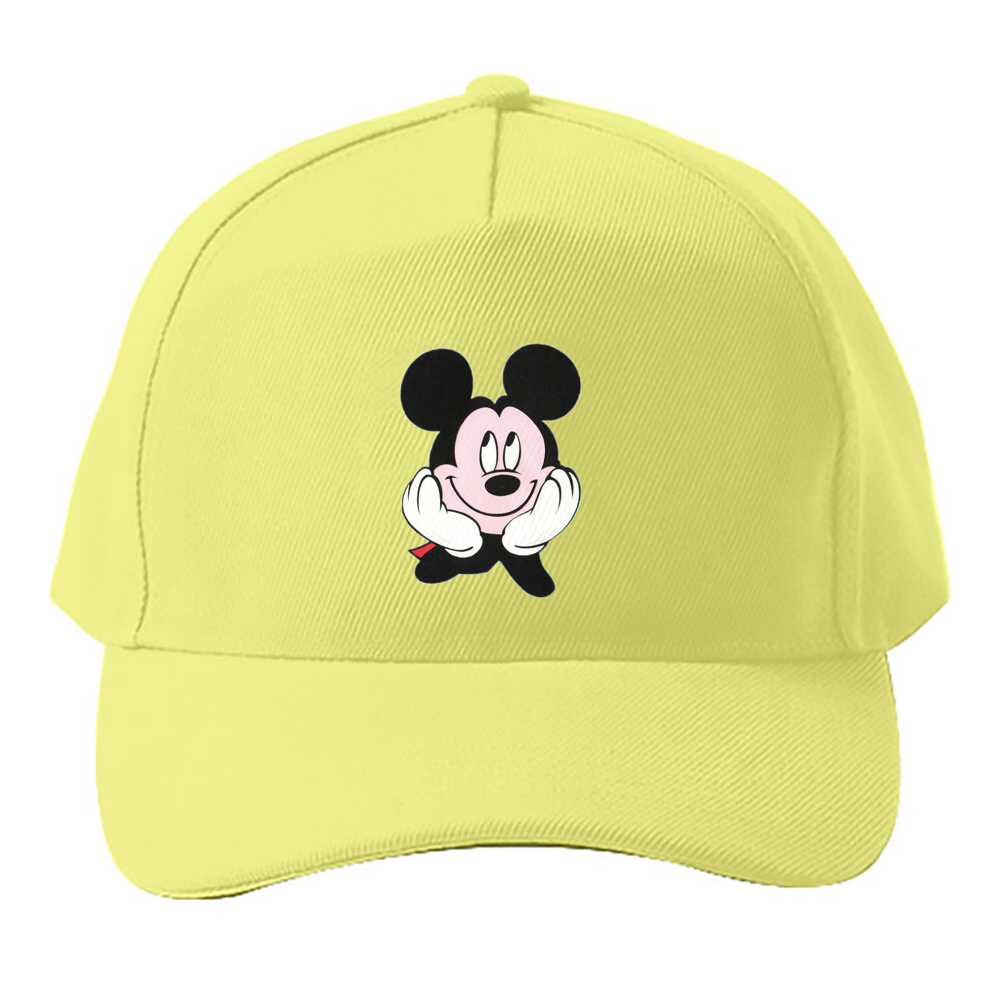 （画像用） ミッキーマウス Mickey Mouse ベースボールキャップ 綿100％ 男女兼用 帽子 スポーツ