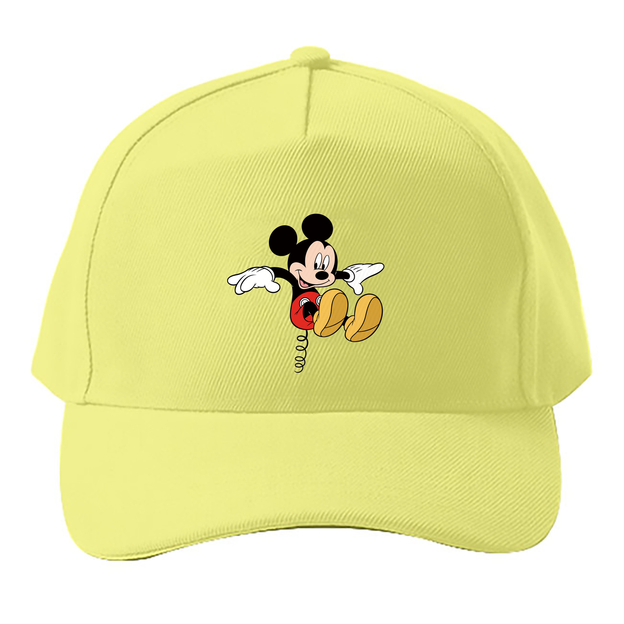 （画像用） ミッキーマウス Mickey Mouse ベースボールキャップ 綿100％ 男女兼用 帽子 スポーツ