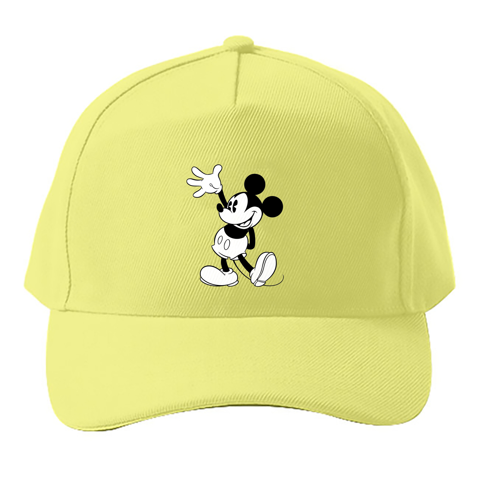 （画像用） ミッキーマウス Mickey Mouse ベースボールキャップ 綿100％ 男女兼用 帽子 スポーツ