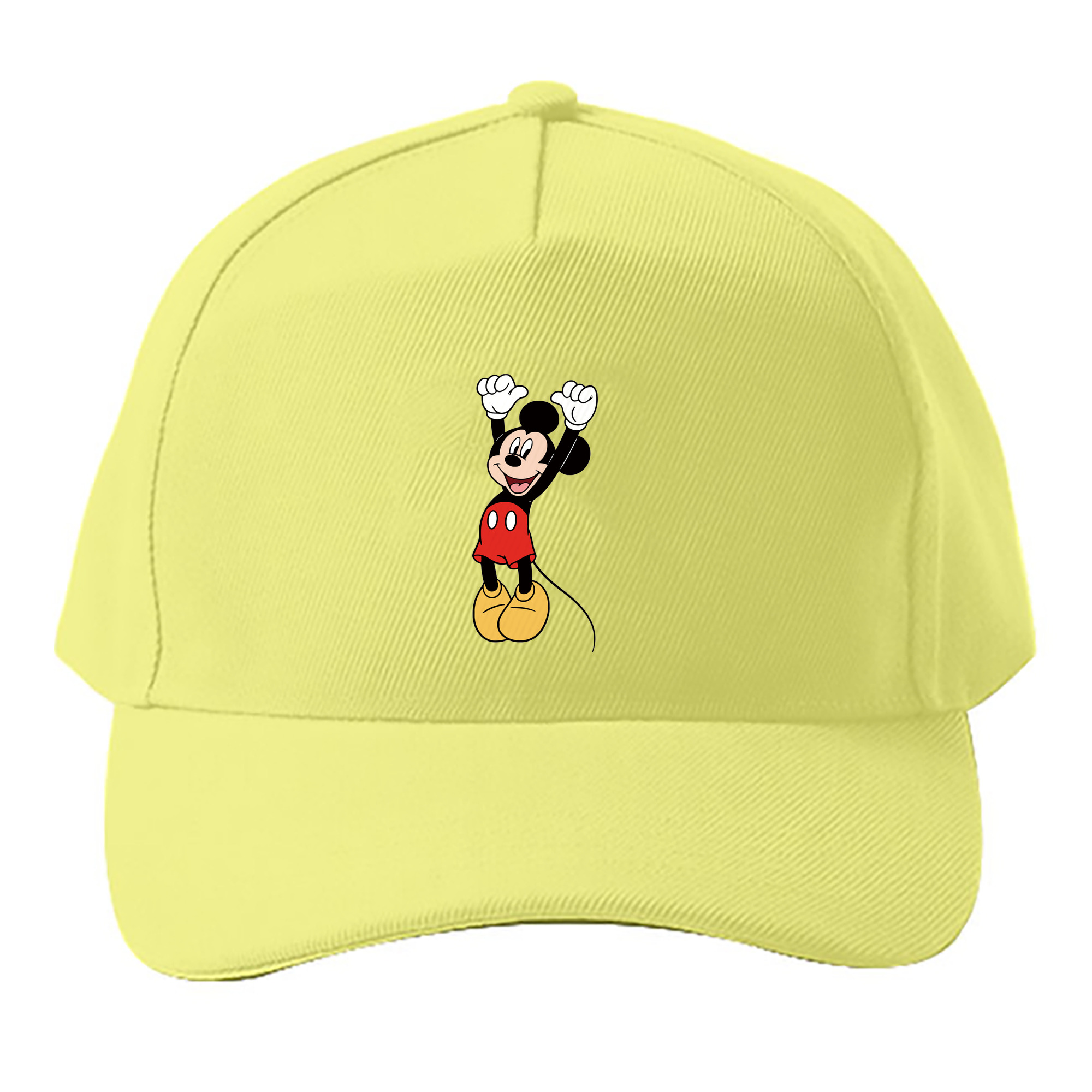 （画像用） ミッキーマウス Mickey Mouse ベースボールキャップ 綿100％ 男女兼用 帽子 スポーツ